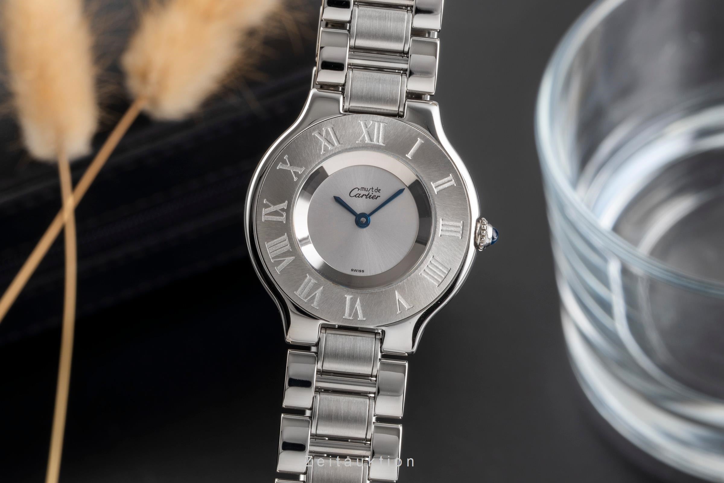 Cartier Must De Cartier 21 acier quartz montre pour femmes W10110T2  [2502304]