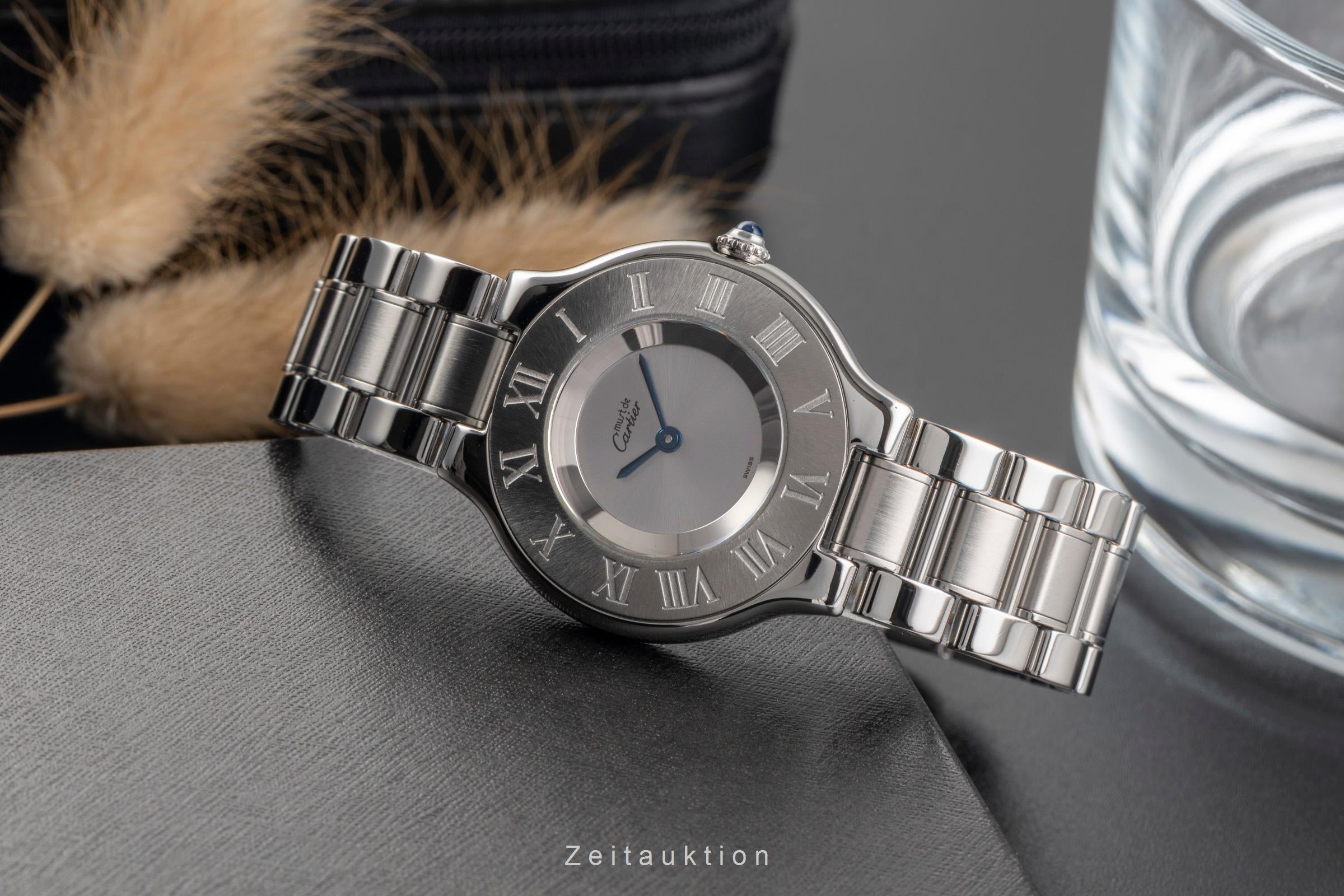 Cartier Must De Cartier 21 acier quartz montre pour femmes W10110T2  [2502304]