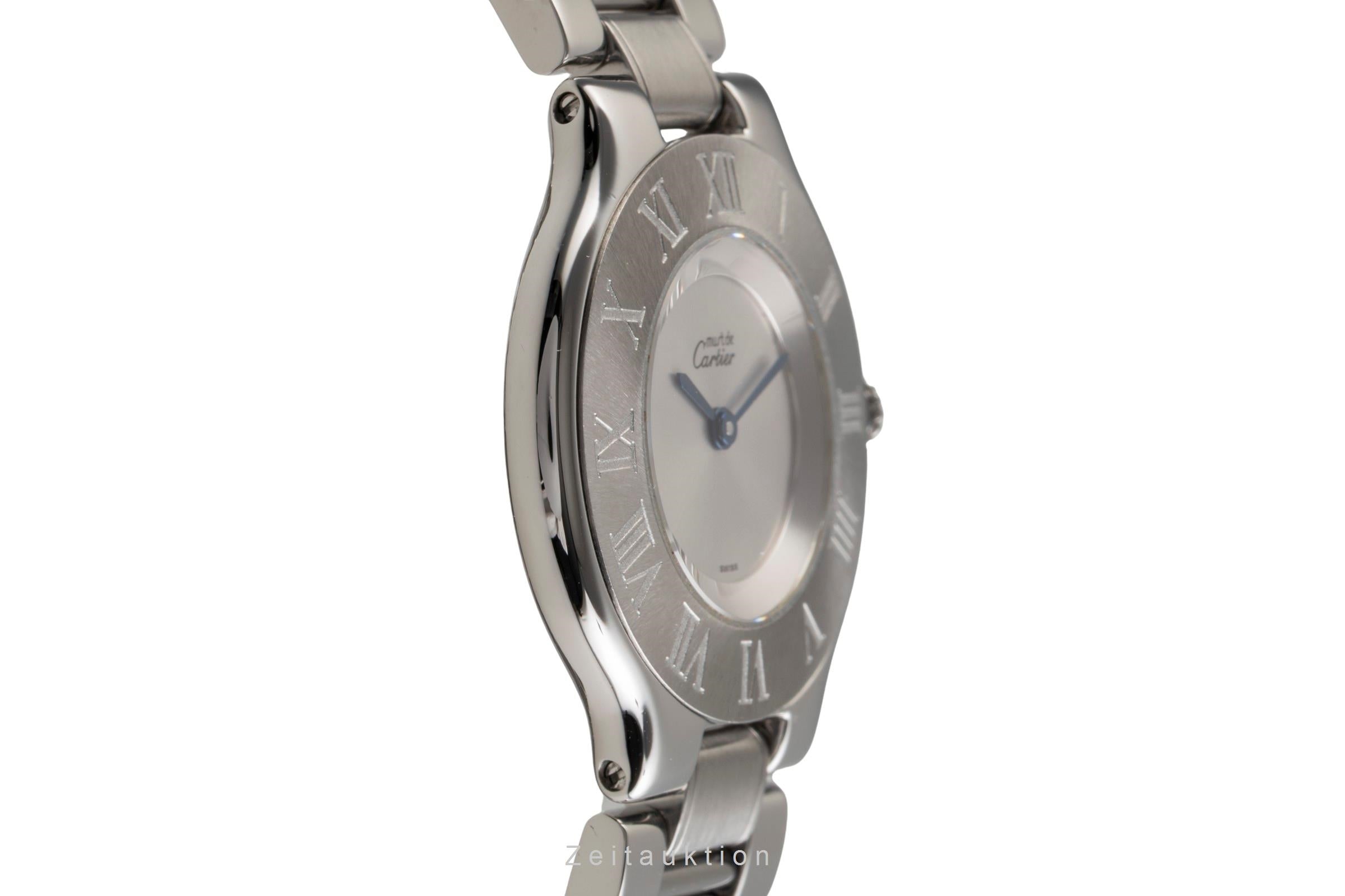 Cartier Must De Cartier 21 acier quartz montre pour femmes W10110T2  [2502304]