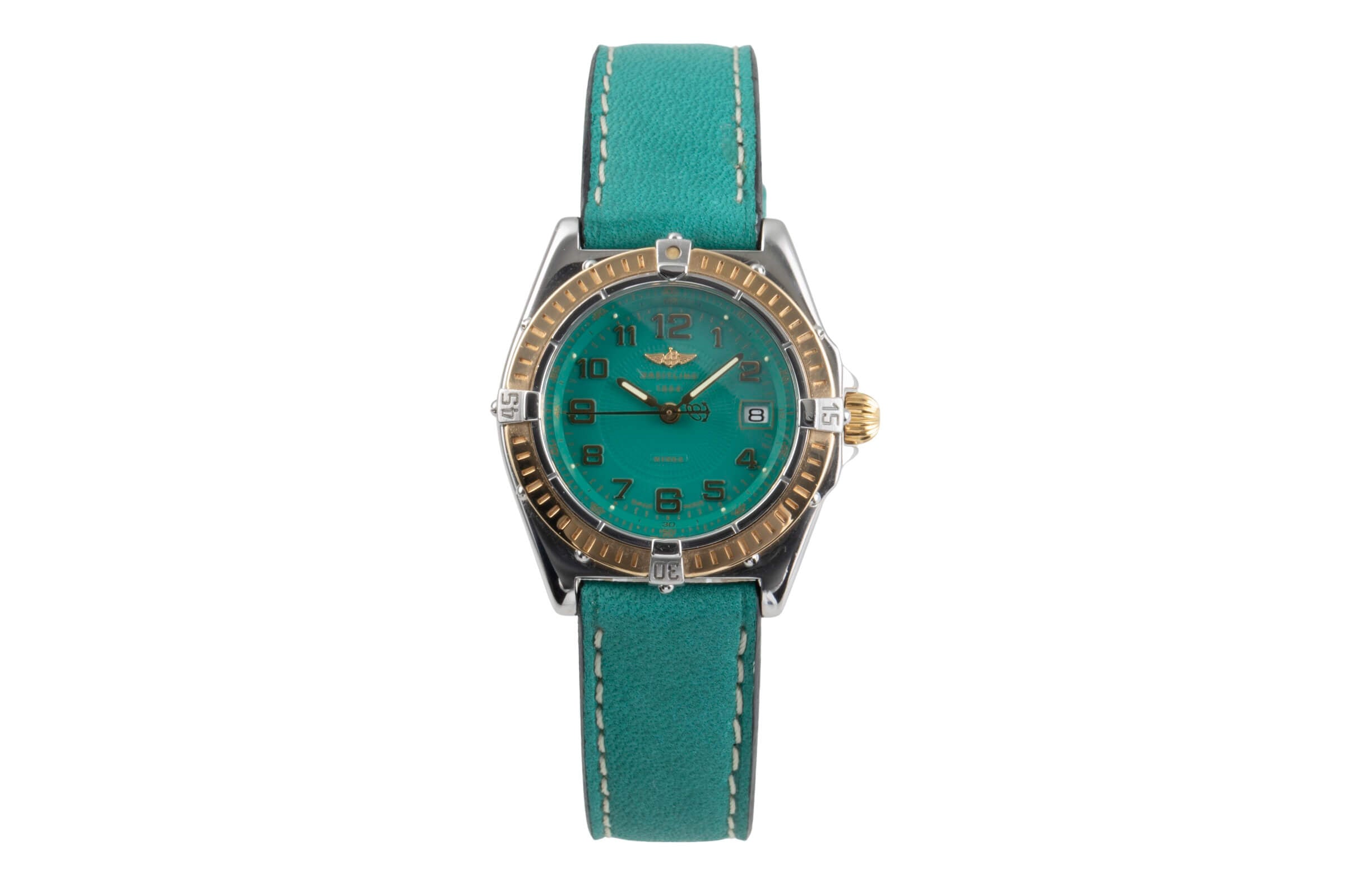 Breitling Wings acciaio / oro quarzo orologio da donna D67050  [2502305]