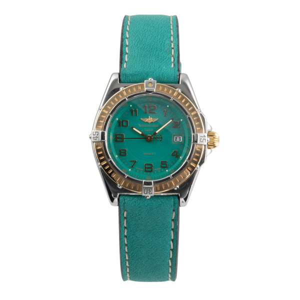 Breitling Wings acciaio / oro quarzo orologio da donna D67050  [2502305]