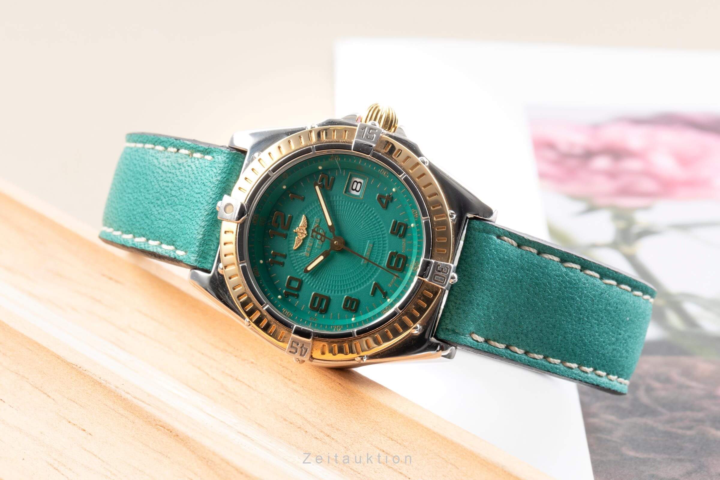 Breitling Wings acciaio / oro quarzo orologio da donna D67050  [2502305]