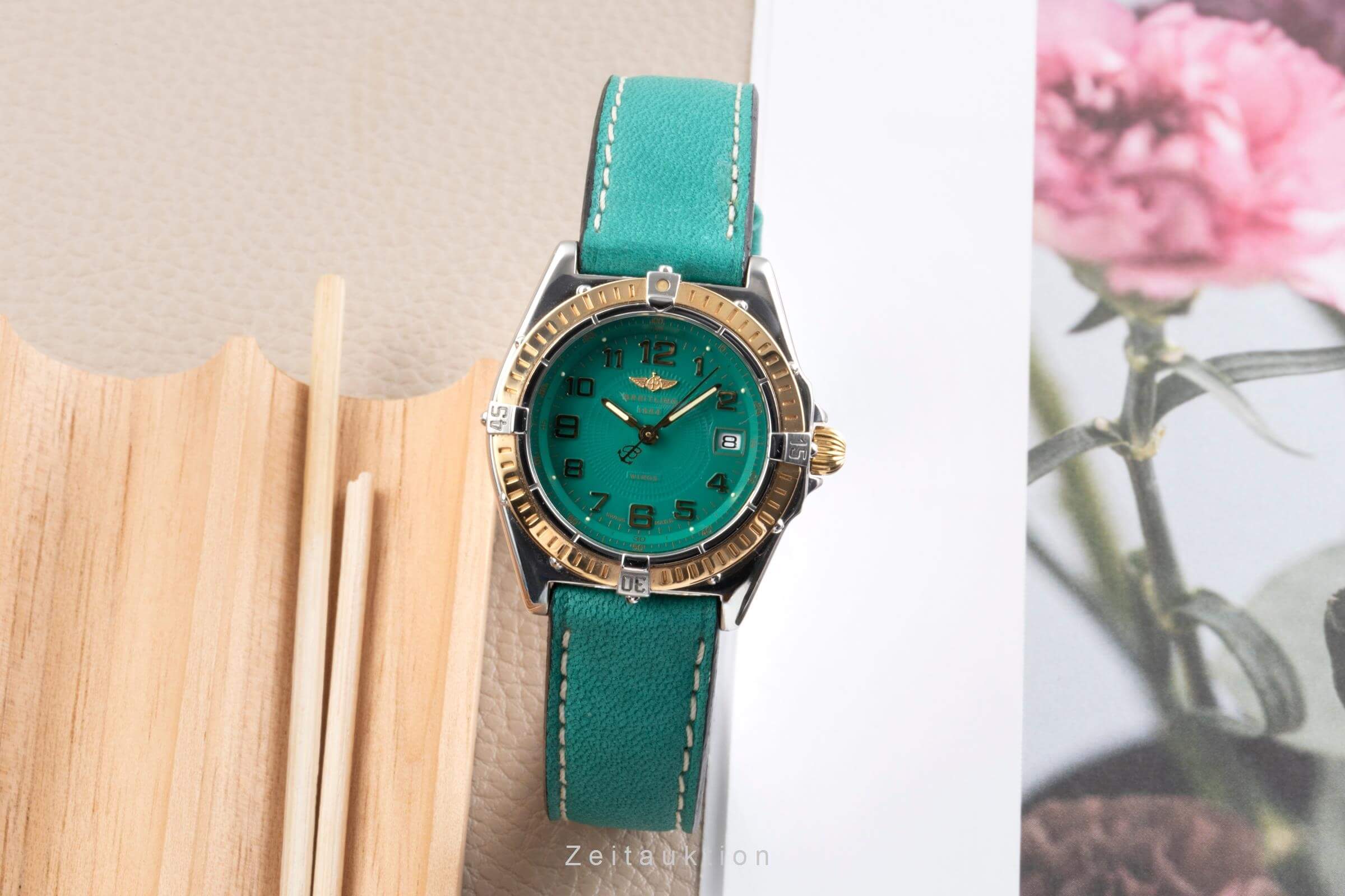 Breitling Wings acciaio / oro quarzo orologio da donna D67050  [2502305]