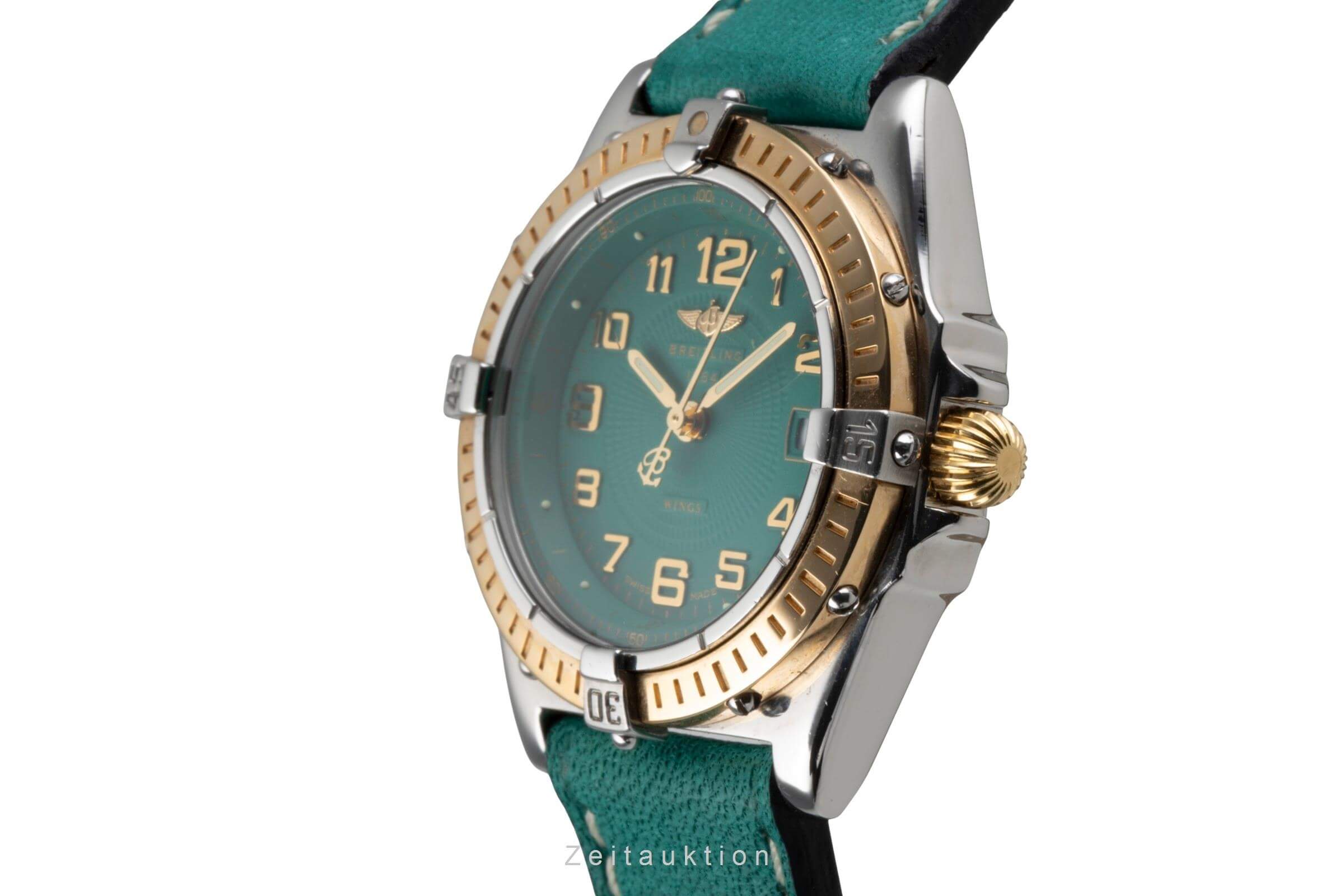 Breitling Wings acciaio / oro quarzo orologio da donna D67050  [2502305]