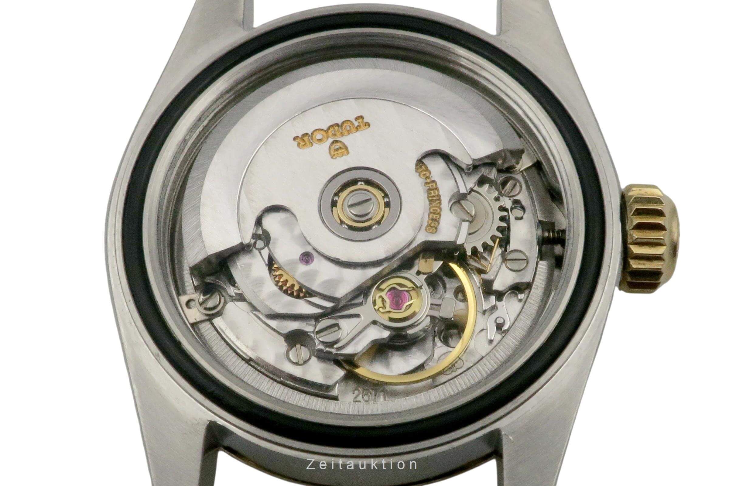 Tudor Princess Oysterdate acier / or  automatique montre pour femmes 92413 N  [2502306]