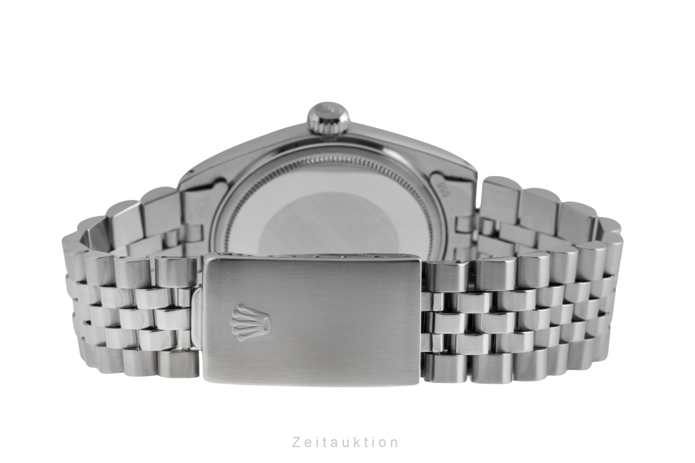 Rolex Datejust acier / or blanc automatique montre pour hommes 1601 Vintage  [2502307]