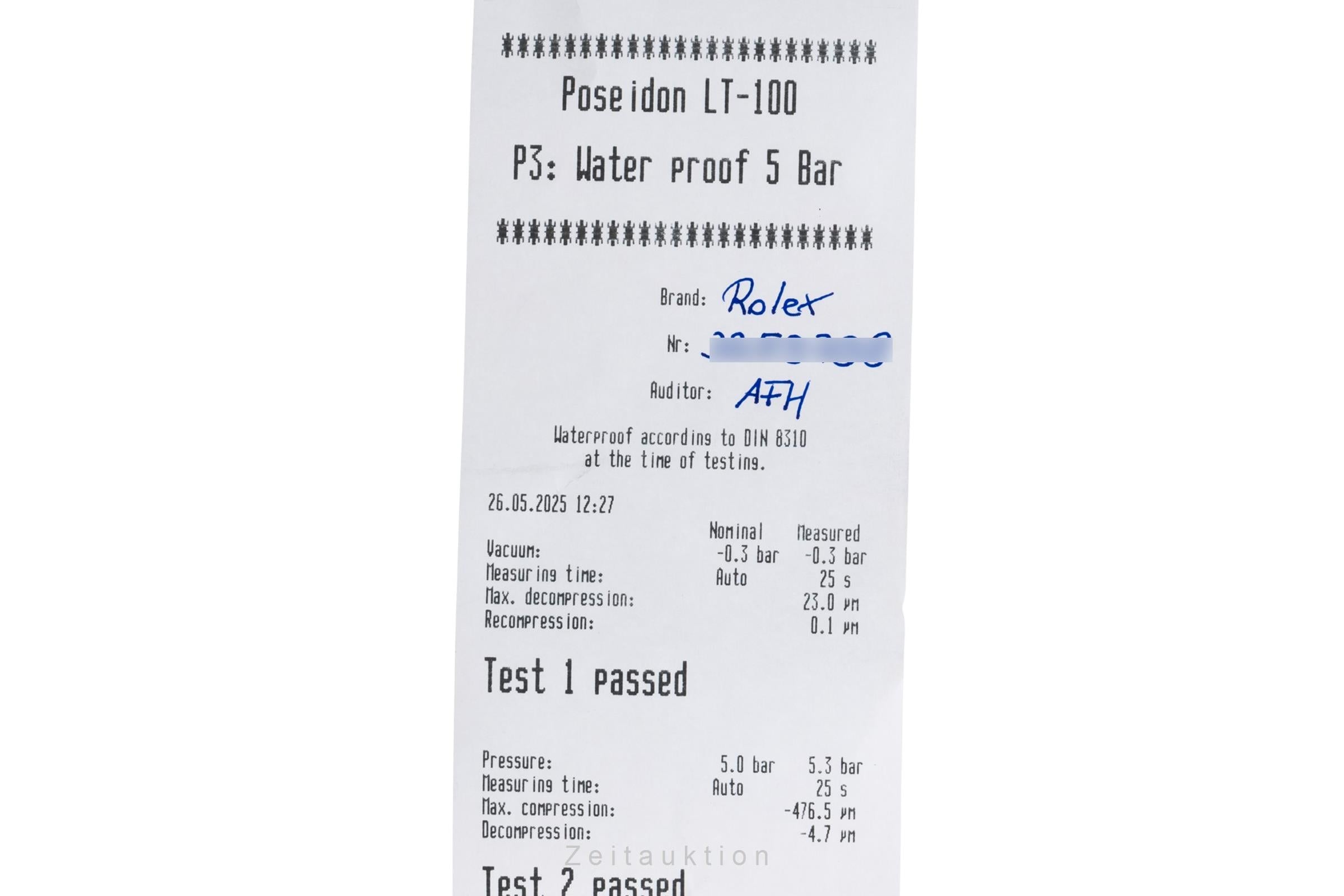 Rolex Datejust acier / or blanc automatique montre pour hommes 1601 Vintage  [2502307]