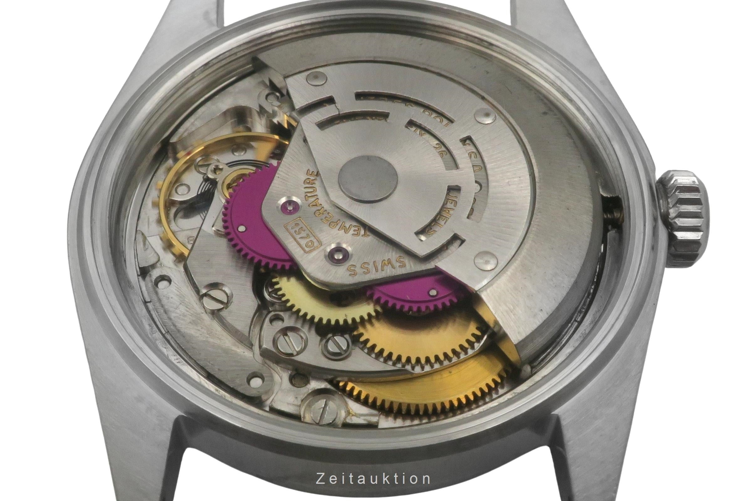 Rolex Datejust acier / or blanc automatique montre pour hommes 1601 Vintage  [2502307]