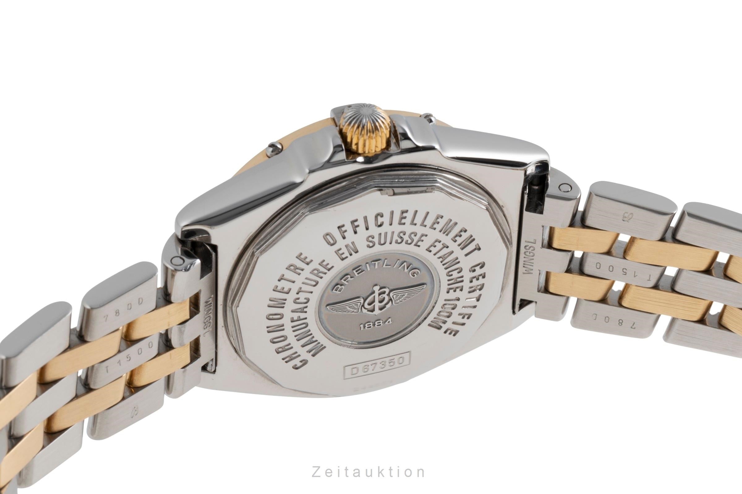Breitling Wings acier / or  quartz montre pour femmes D67350  [2502308]