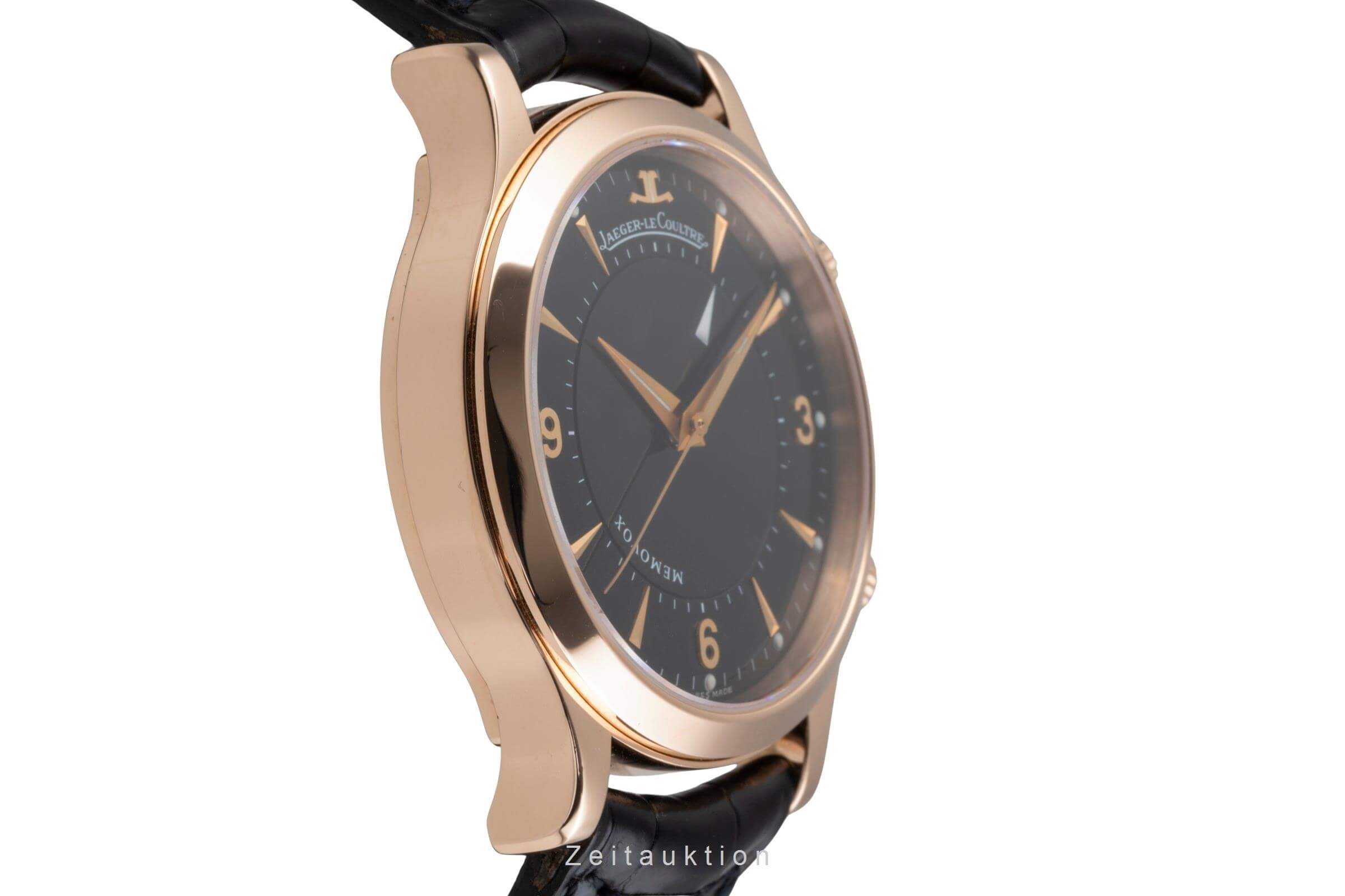 Jaeger LeCoultre Memovox oro 18 ct automatismo orologio da uomo Q1442470  144.2.94.S  [2502310]