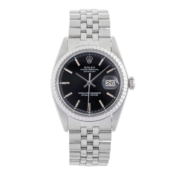 Rolex Datejust acciaio automatismo orologio da uomo 1603  [2502311]