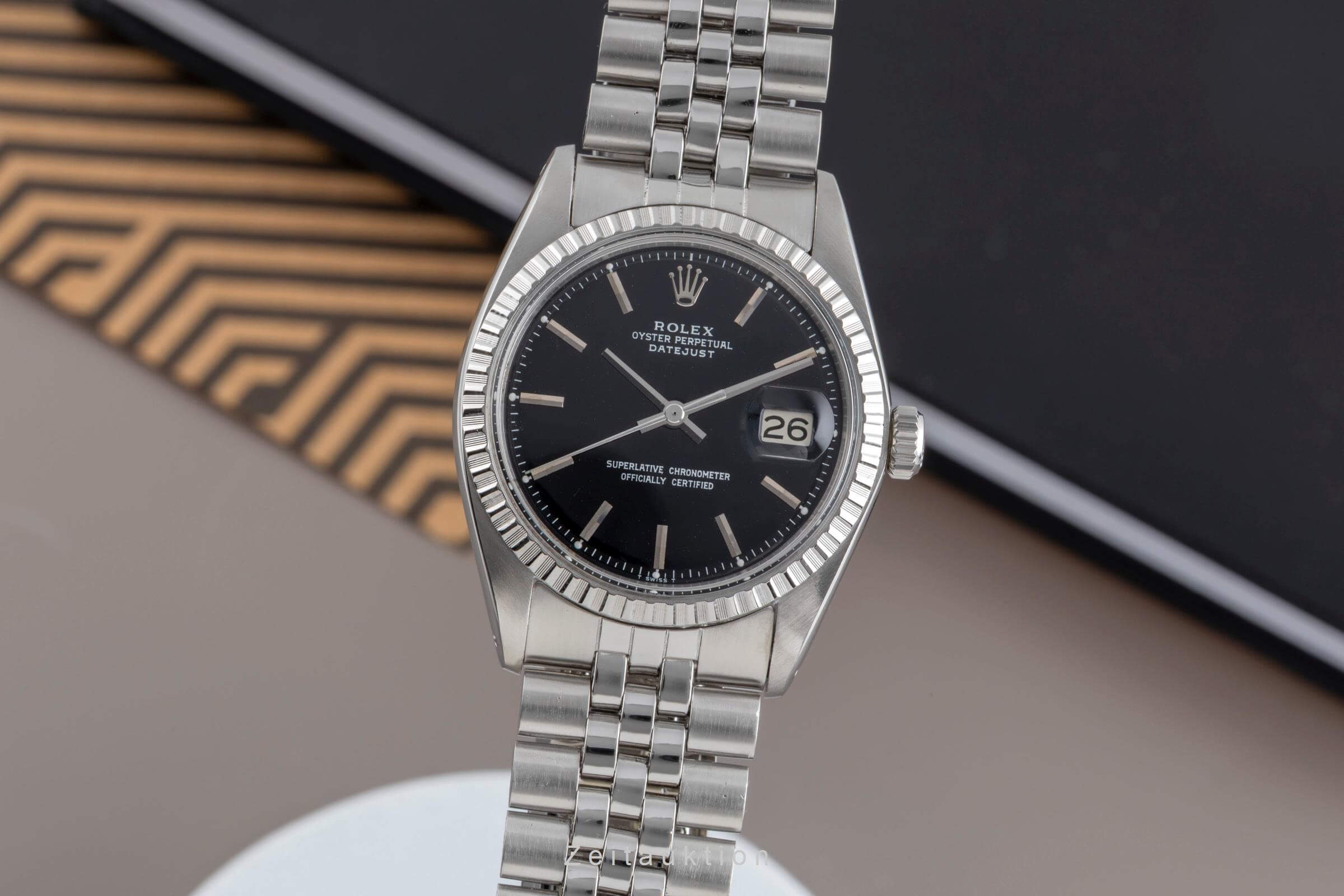 Rolex Datejust acciaio automatismo orologio da uomo 1603  [2502311]