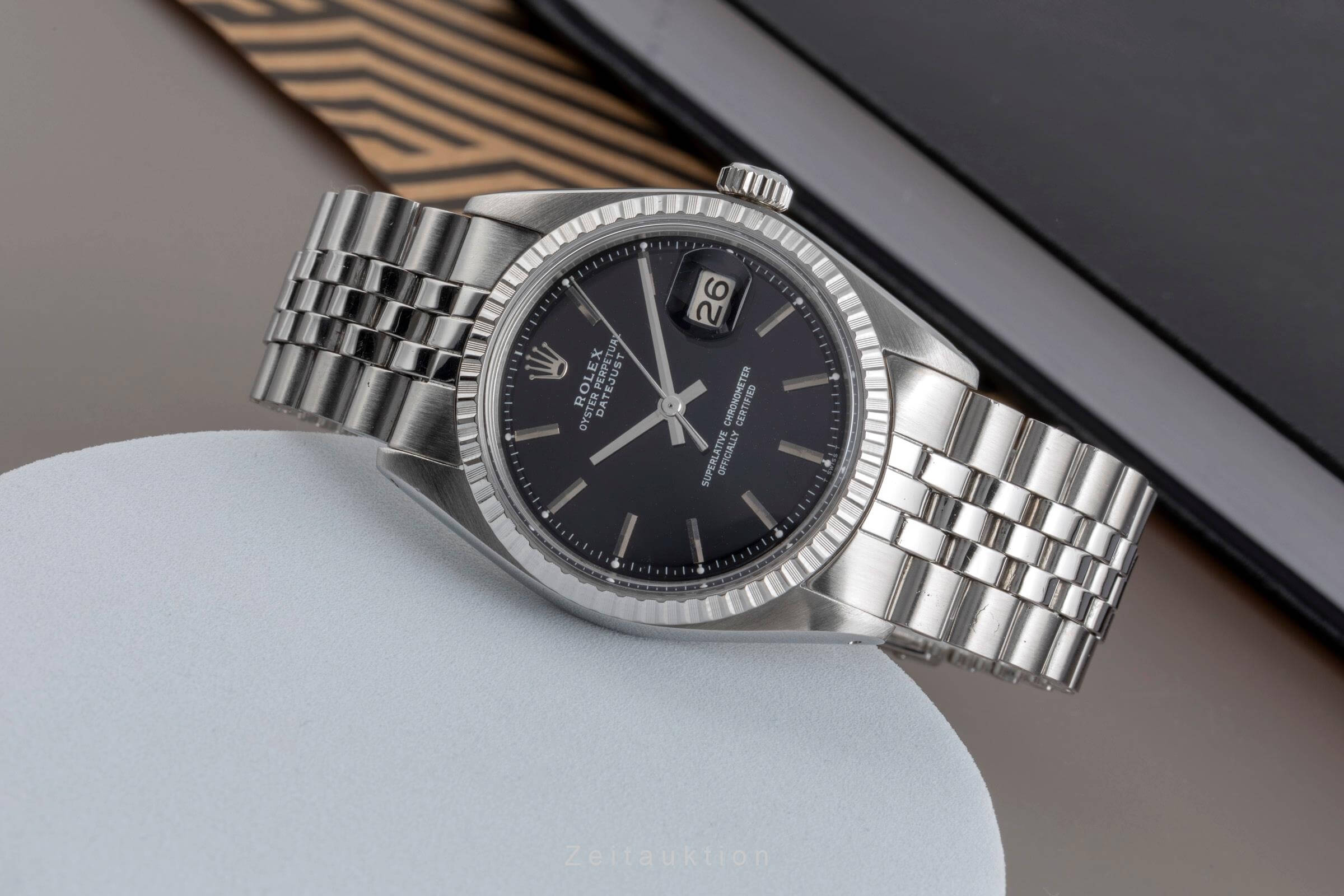Rolex Datejust acciaio automatismo orologio da uomo 1603  [2502311]