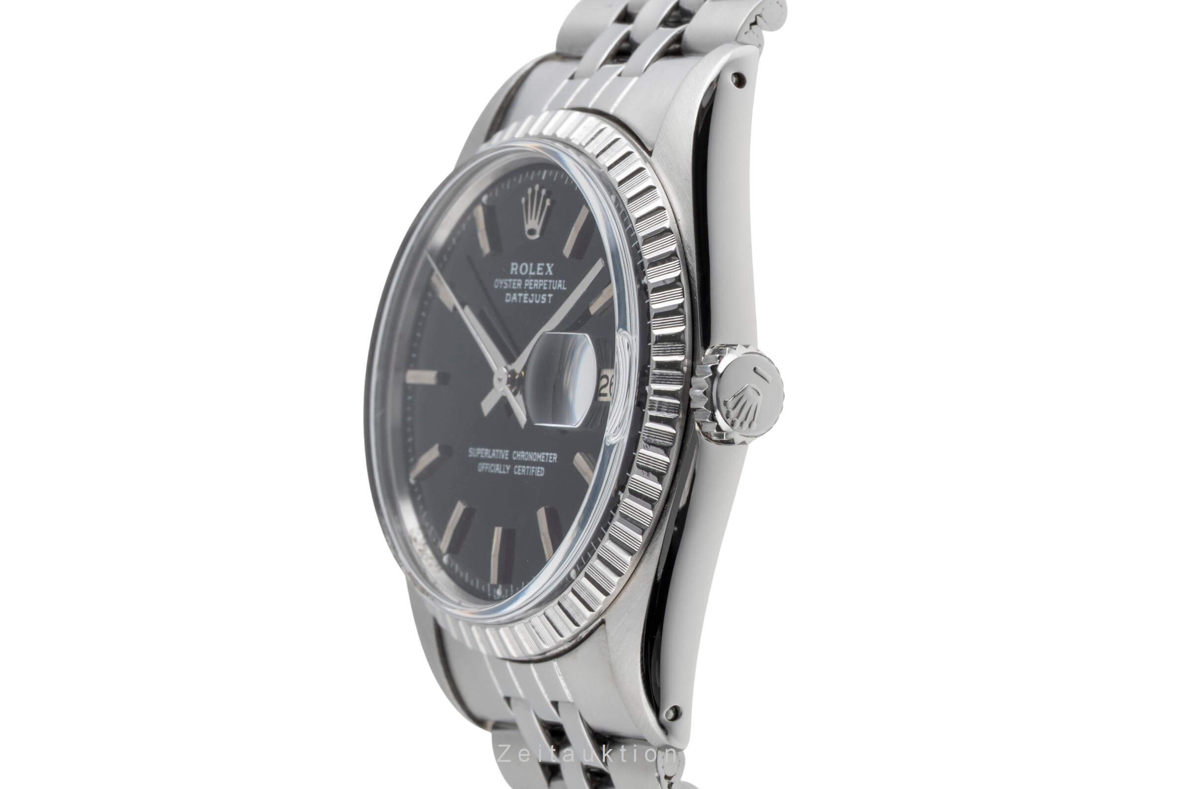 Rolex Datejust acciaio automatismo orologio da uomo 1603  [2502311]