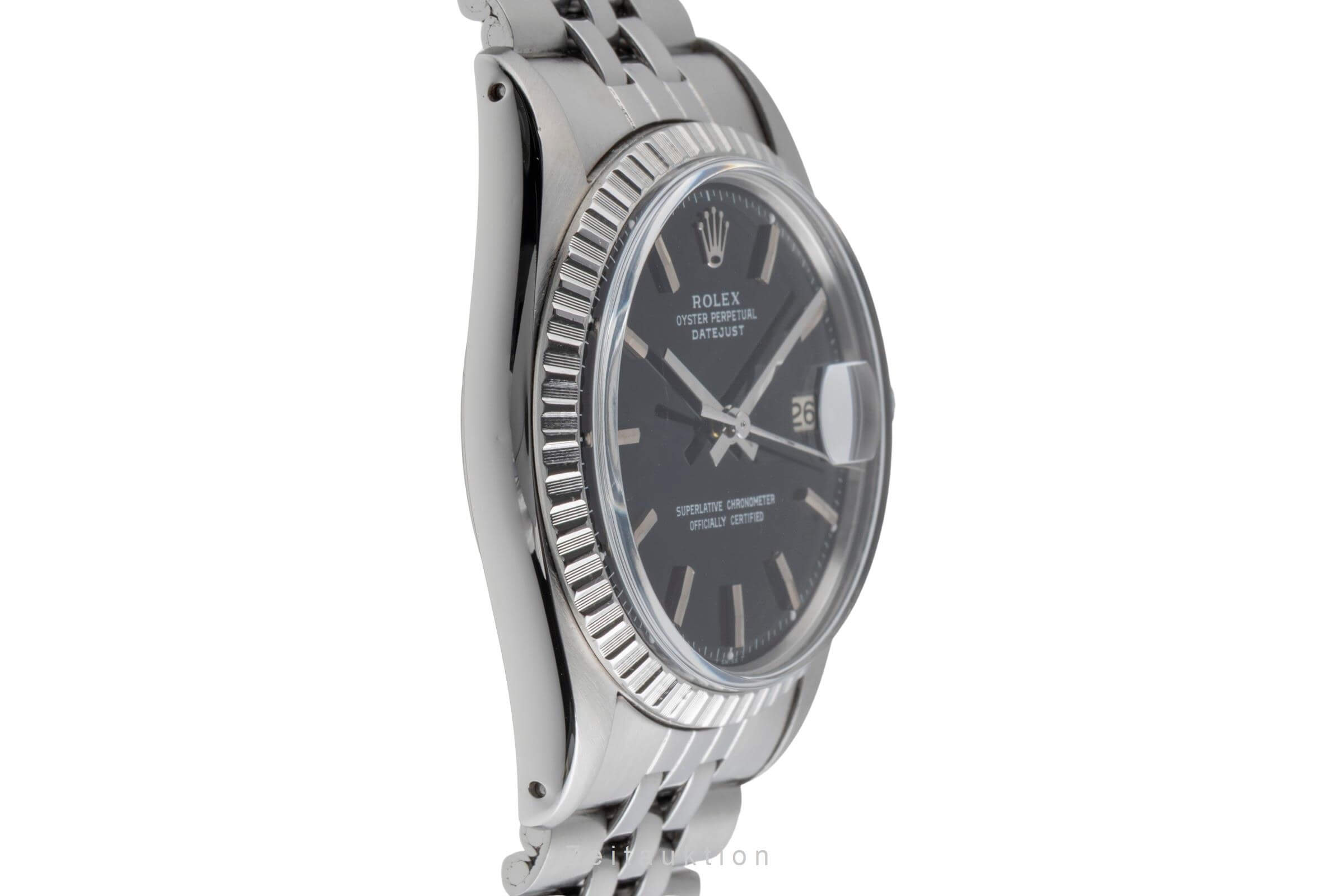 Rolex Datejust acciaio automatismo orologio da uomo 1603  [2502311]