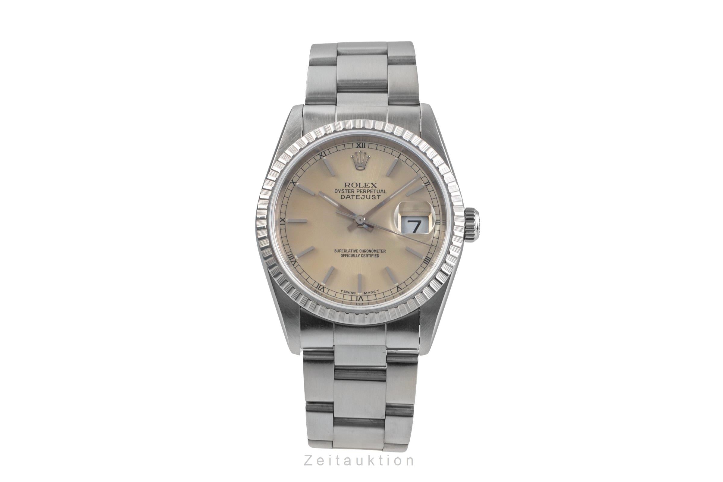 Rolex Datejust steel automatic men's watch 16220  [2502312]