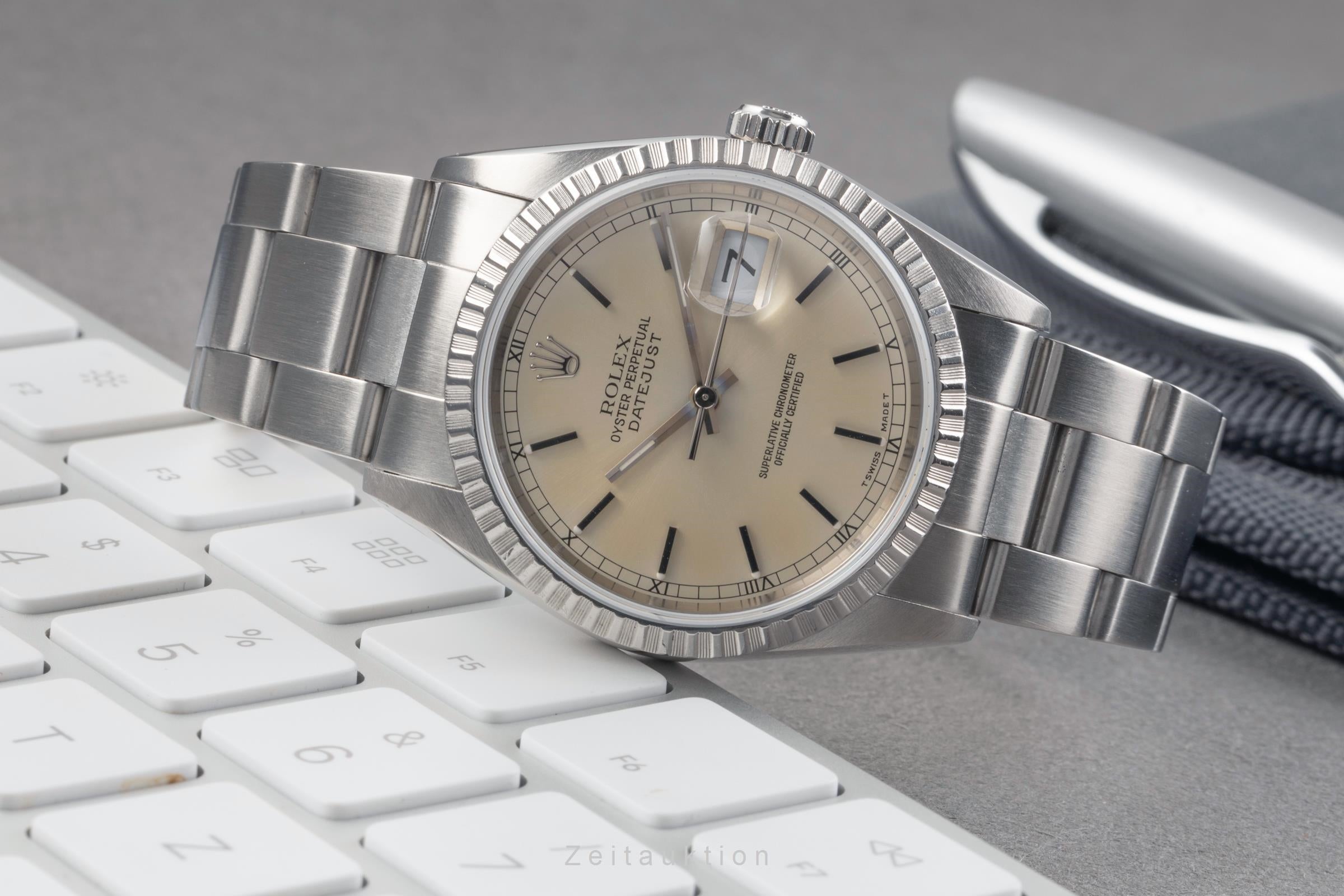 Rolex Datejust steel automatic men's watch 16220  [2502312]