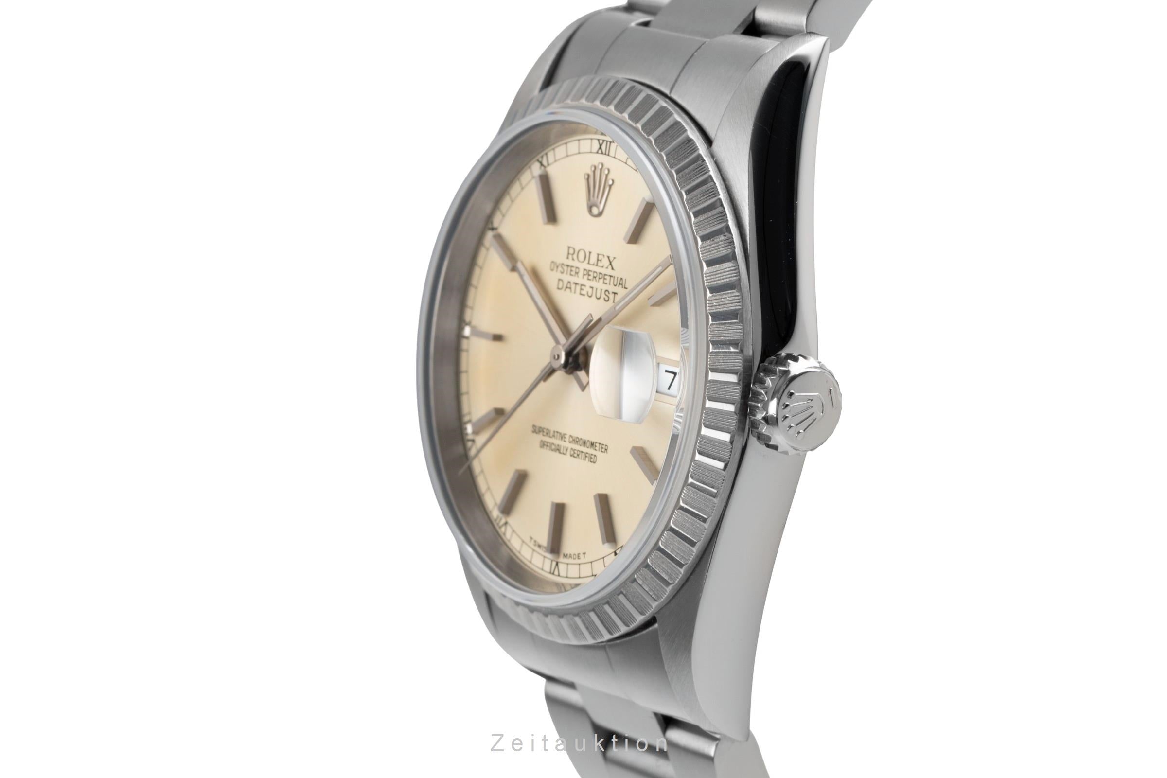 Rolex Datejust steel automatic men's watch 16220  [2502312]