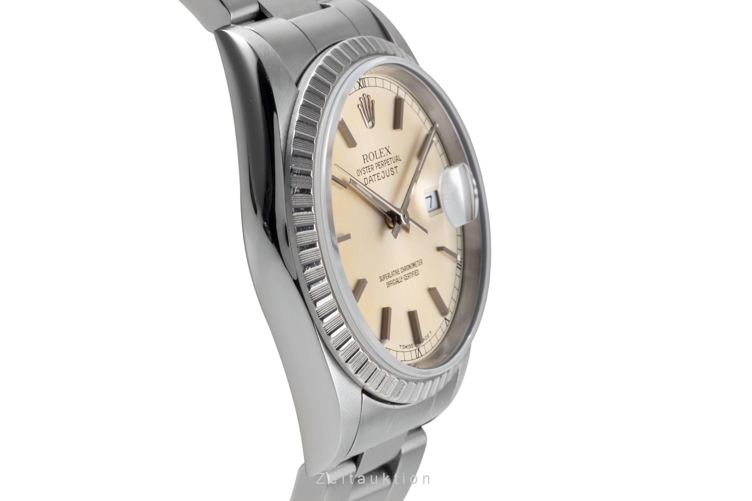 Rolex Datejust steel automatic men's watch 16220  [2502312]