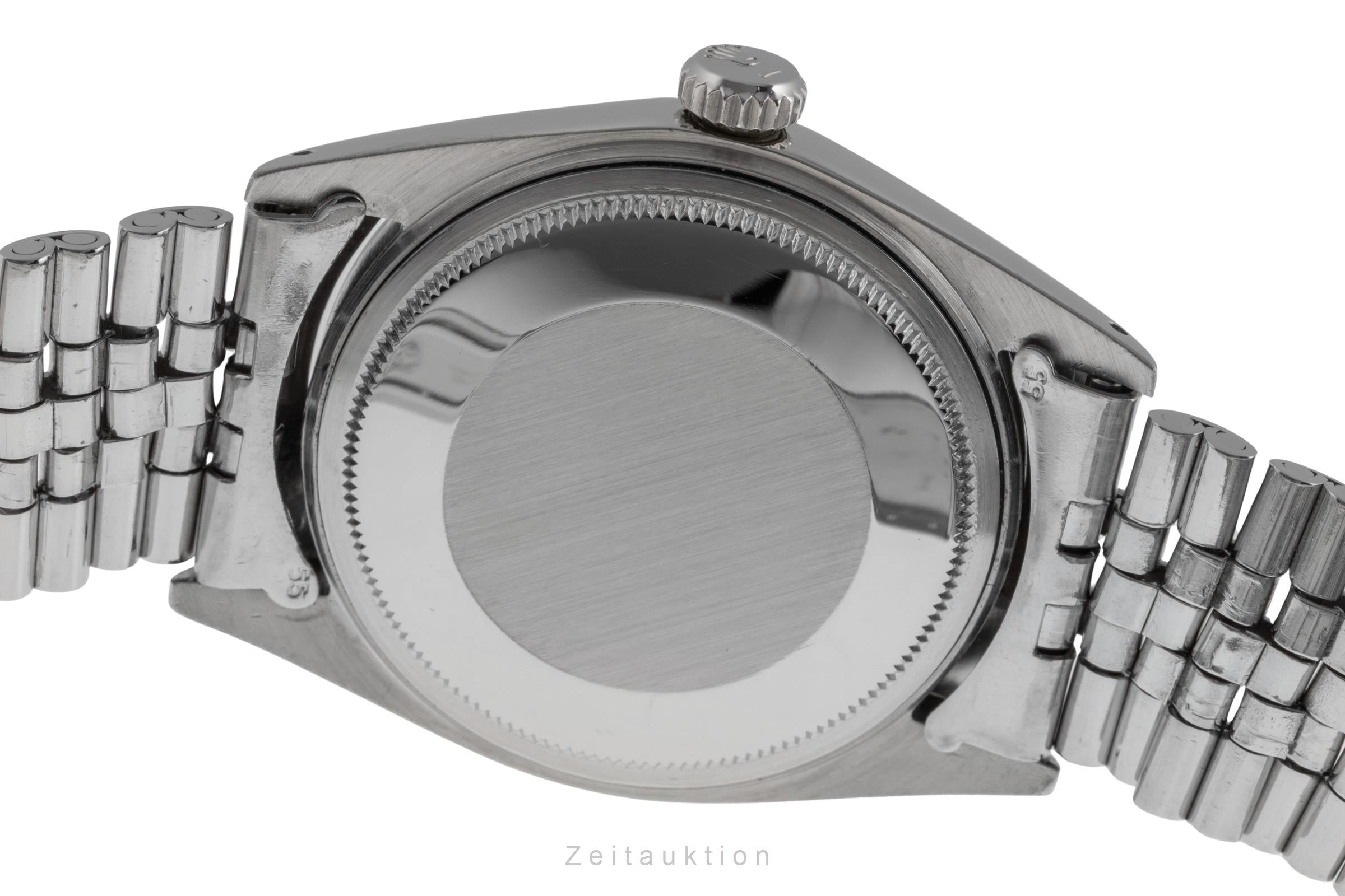 Rolex Datejust steel / white gold automatic men's watch 1601 Vintage  [2502313]