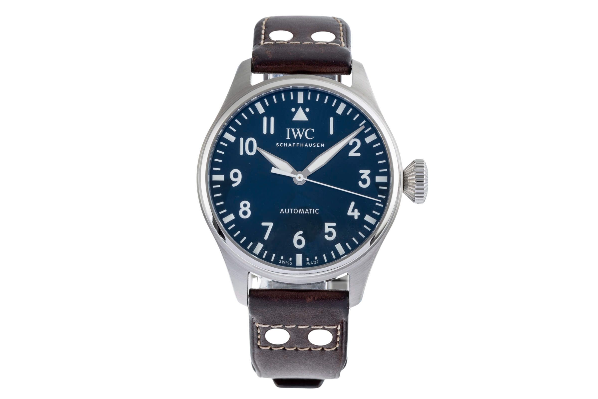 IWC Big Pilot acciaio automatismo orologio da uomo IW329303 LP: 9600EUR  [2502315]
