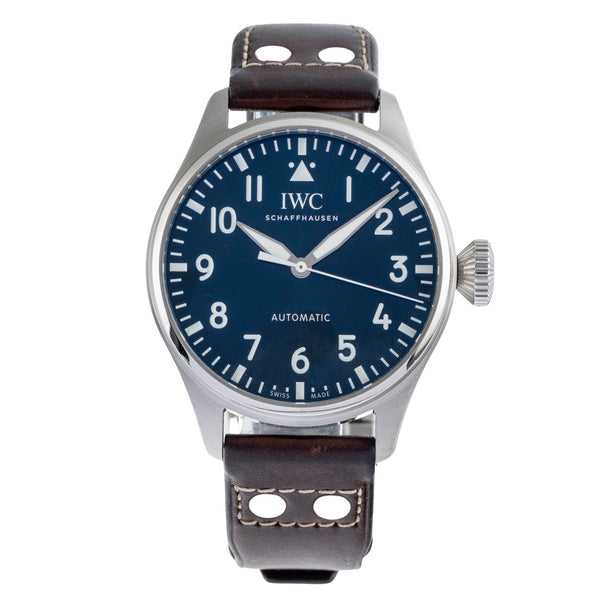 IWC Big Pilot acciaio automatismo orologio da uomo IW329303 LP: 9600EUR  [2502315]