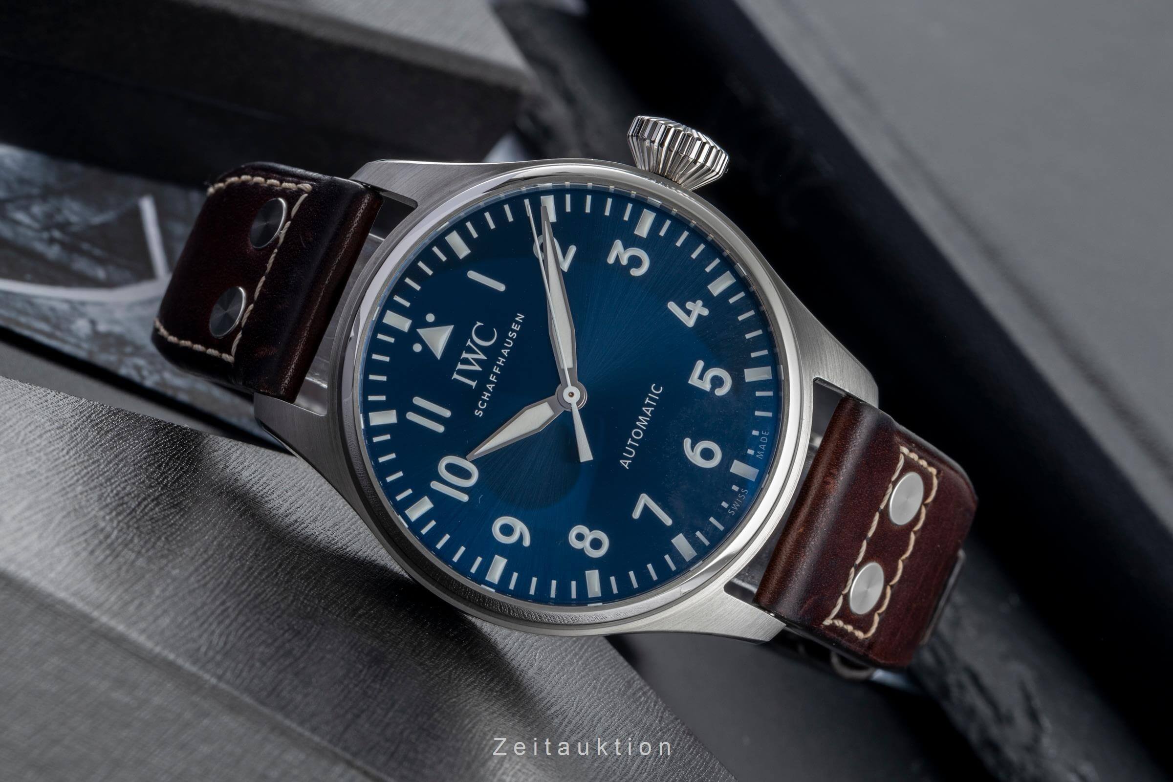 IWC Big Pilot acciaio automatismo orologio da uomo IW329303 LP: 9600EUR  [2502315]