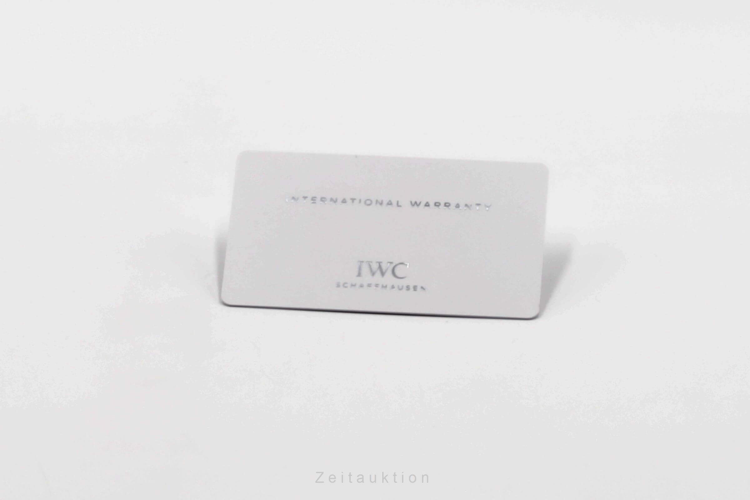 IWC Big Pilot acciaio automatismo orologio da uomo IW329303 LP: 9600EUR  [2502315]