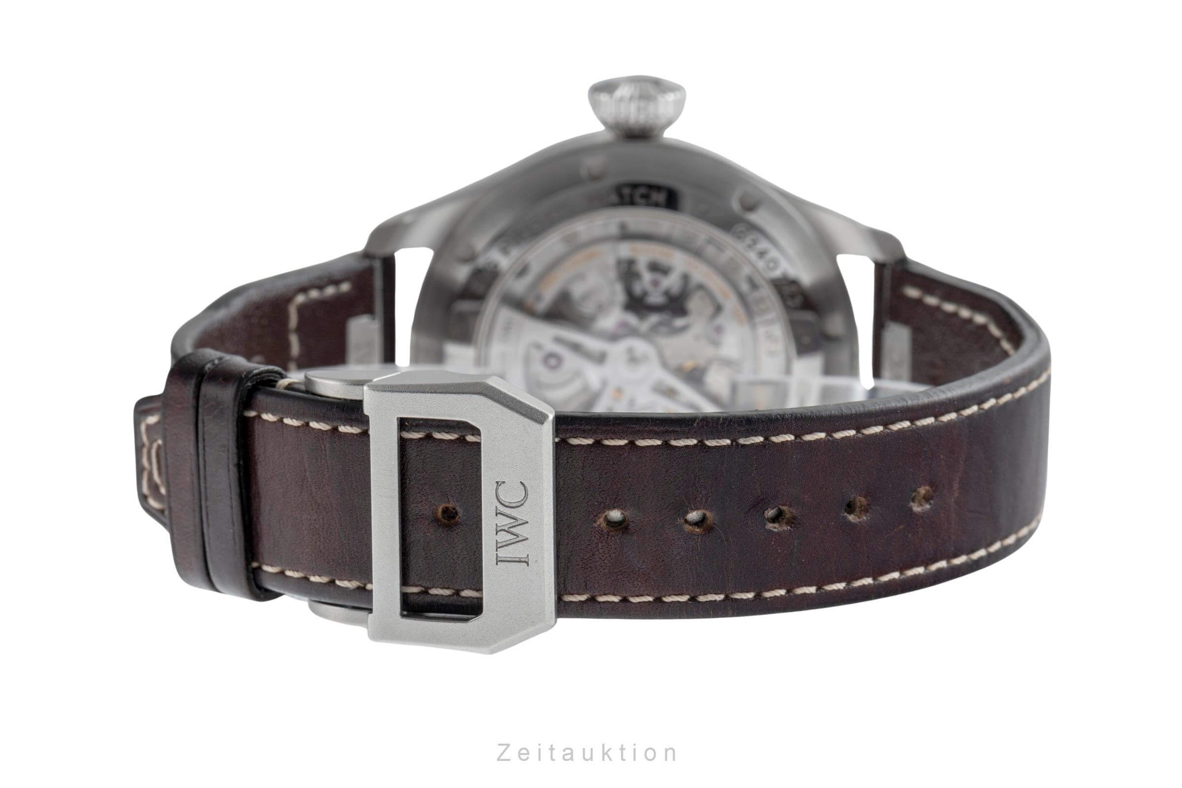 IWC Big Pilot acciaio automatismo orologio da uomo IW329303 LP: 9600EUR  [2502315]