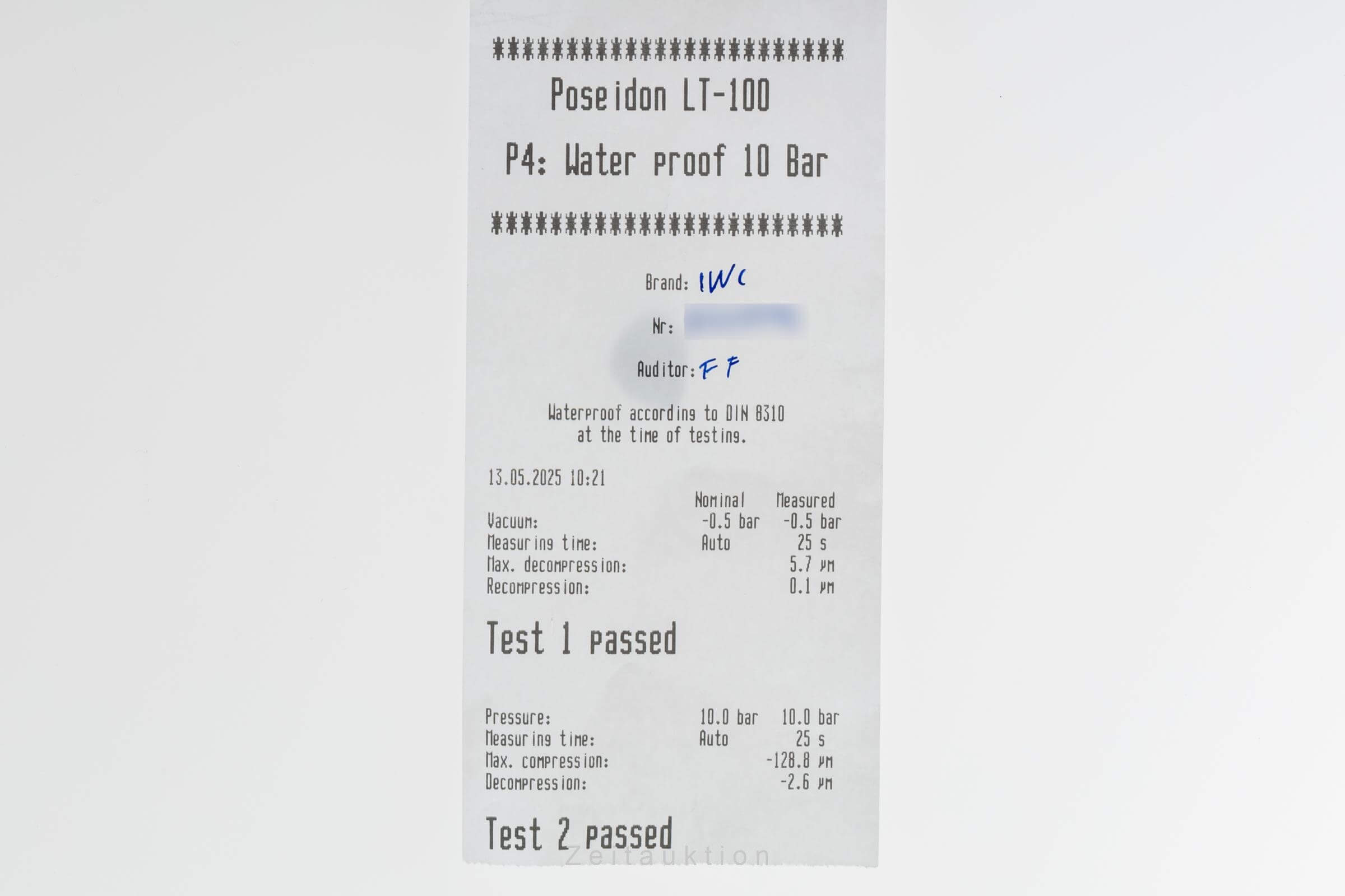 IWC Big Pilot acciaio automatismo orologio da uomo IW329303 LP: 9600EUR  [2502315]