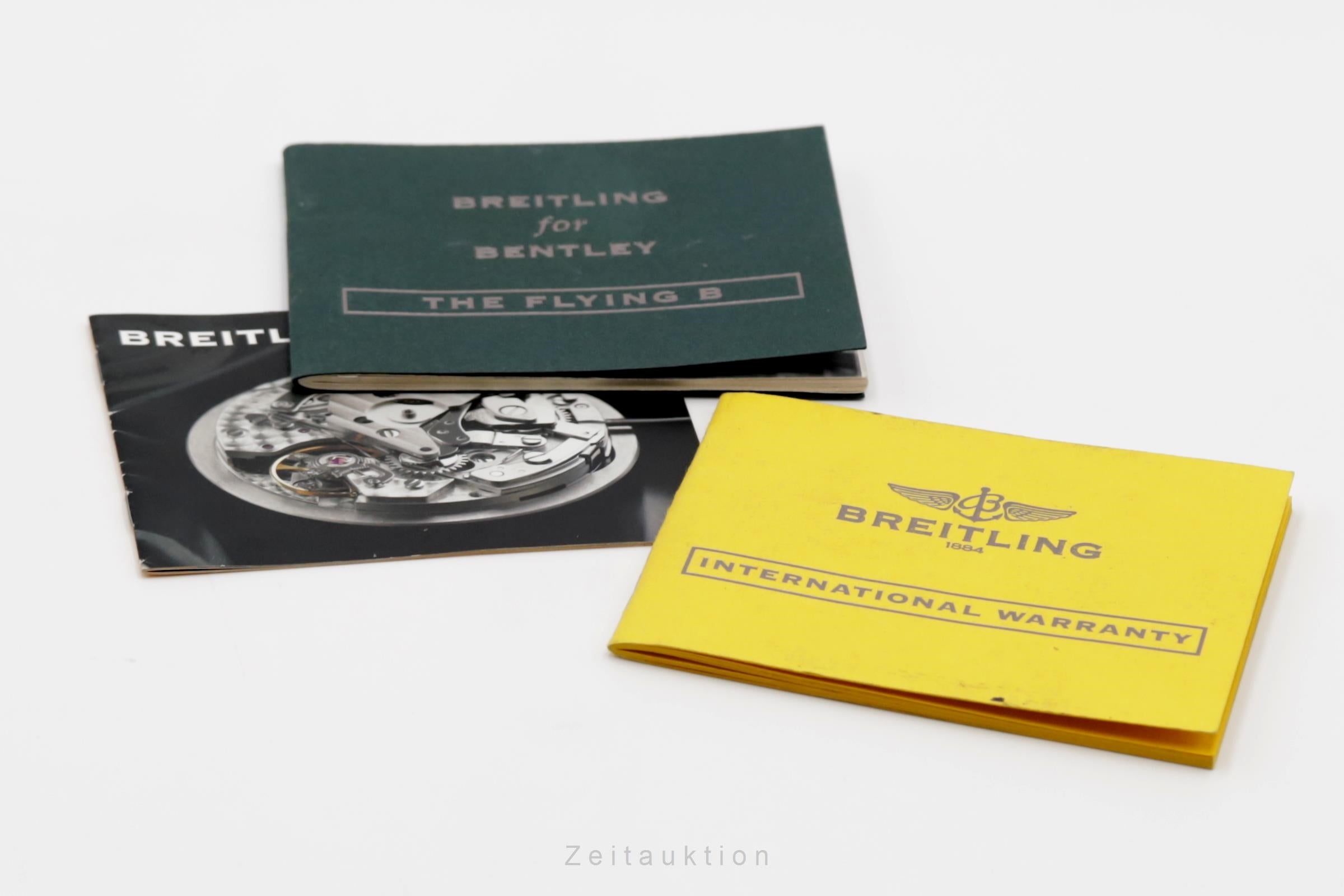 Breitling Bentley Flying B Jumping Hour Stahl Automatik Ref. A28362 Papiere 2010 [2502316]