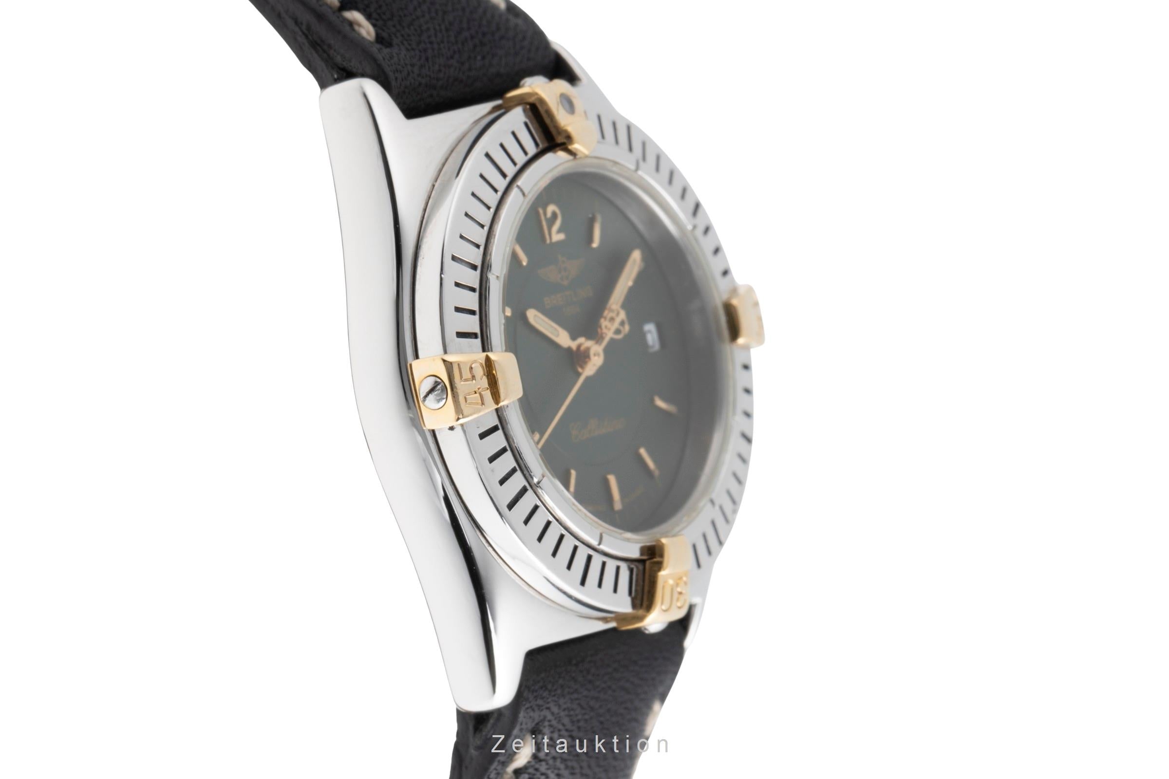 Breitling Callistino Lady Stahl / Gold Damenuhr Datum Ref. B52044 Klassiker [2502319]