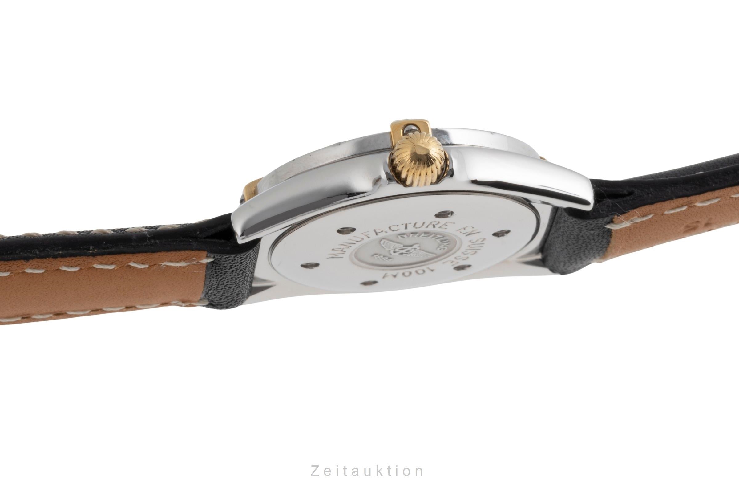 Breitling Callistino Lady Stahl / Gold Damenuhr Datum Ref. B52044 Klassiker [2502319]