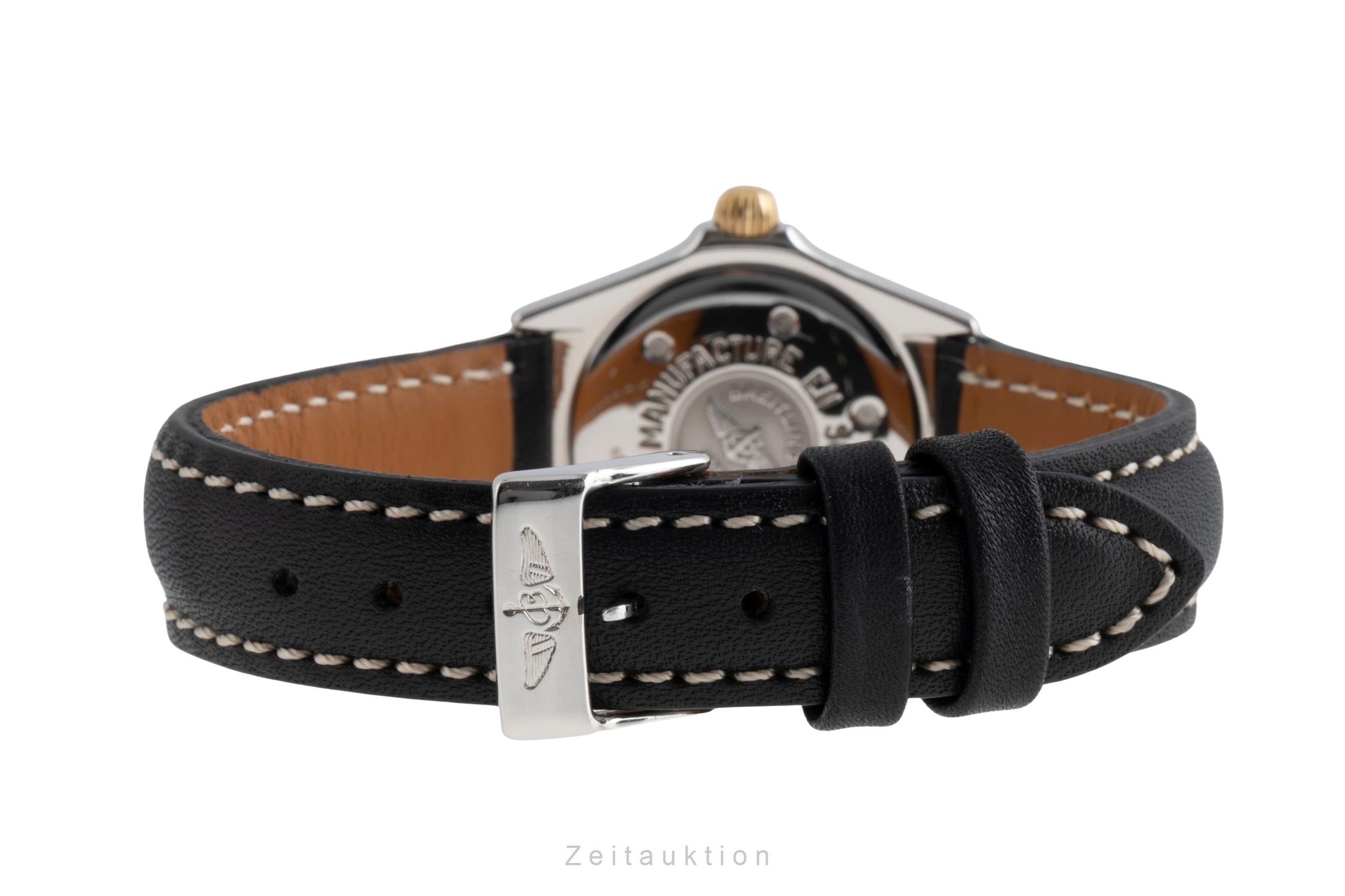 Breitling Callistino Lady Stahl / Gold Damenuhr Datum Ref. B52044 Klassiker [2502319]