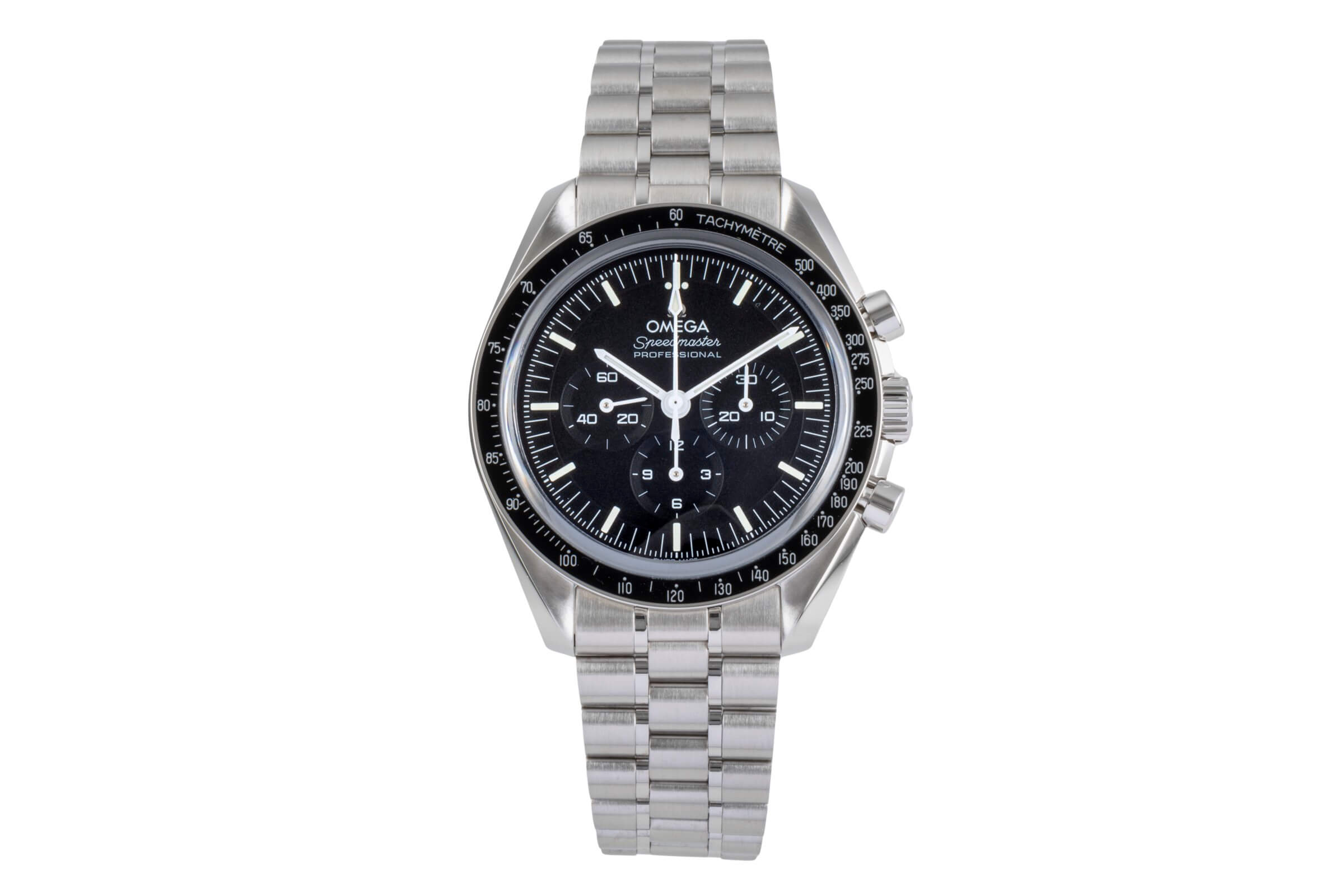 Omega Speedmaster Moonwatch cronografo acciaio carica manuale orologio da uomo 310.30.42.50.01.002 LP: 8700EUR  [2502321]