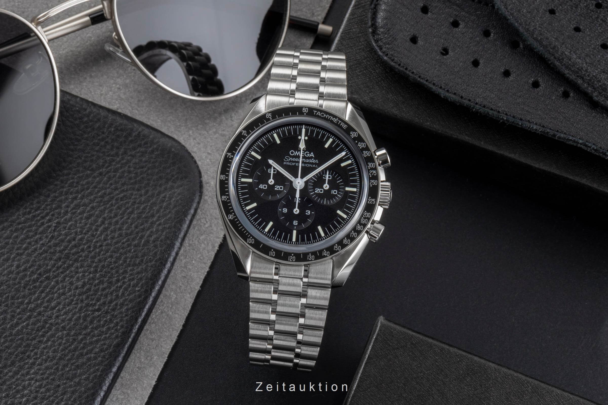 Omega Speedmaster Moonwatch cronografo acciaio carica manuale orologio da uomo 310.30.42.50.01.002 LP: 8700EUR  [2502321]