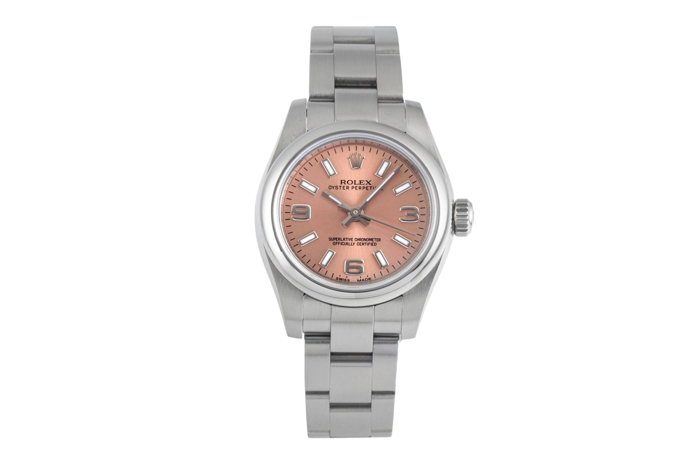 Rolex Oyster Perpetual acero automático reloj para damas  176200  [2502324]