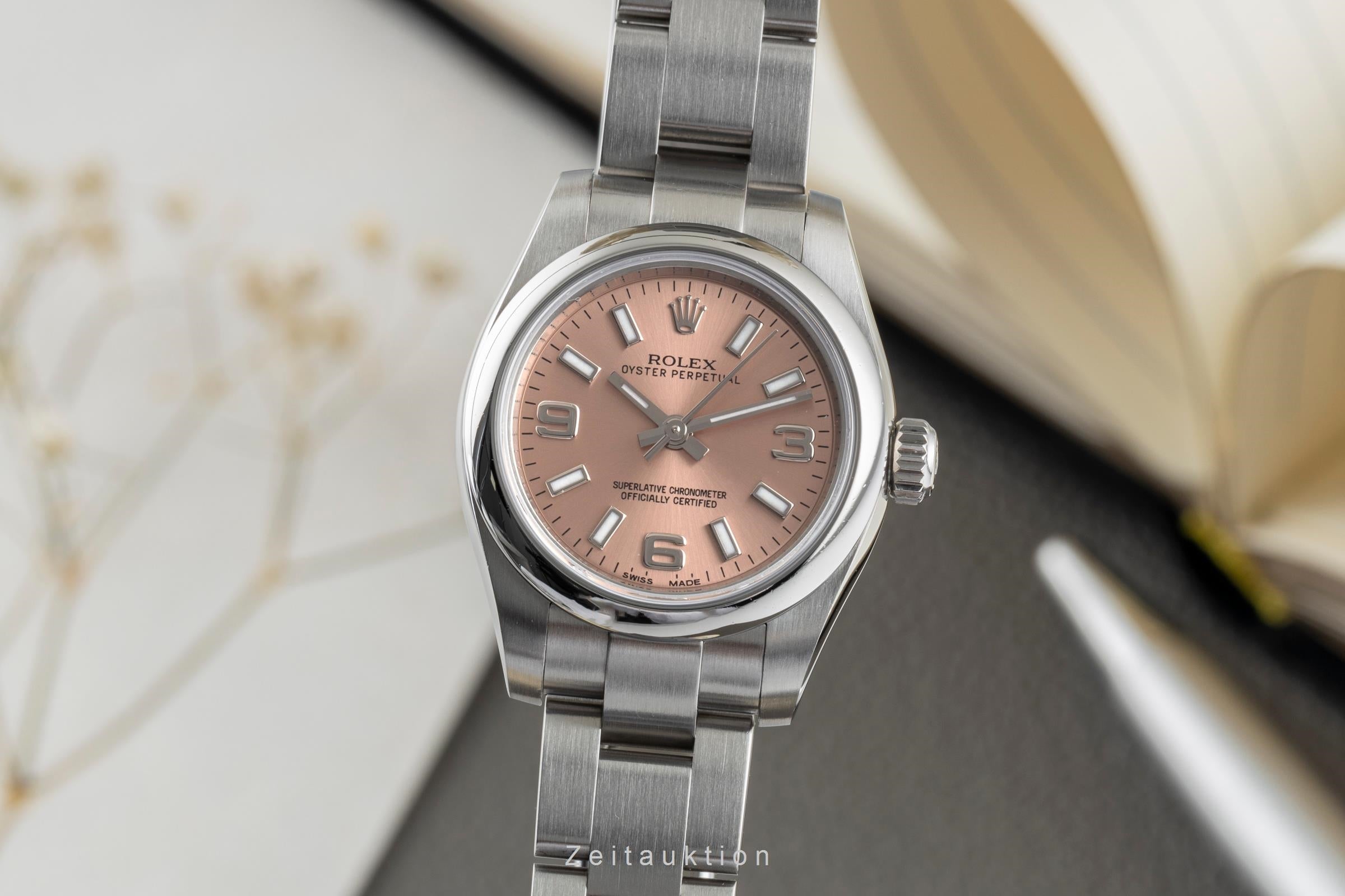 Rolex Oyster Perpetual acciaio automatismo orologio da donna 176200  [2502324]