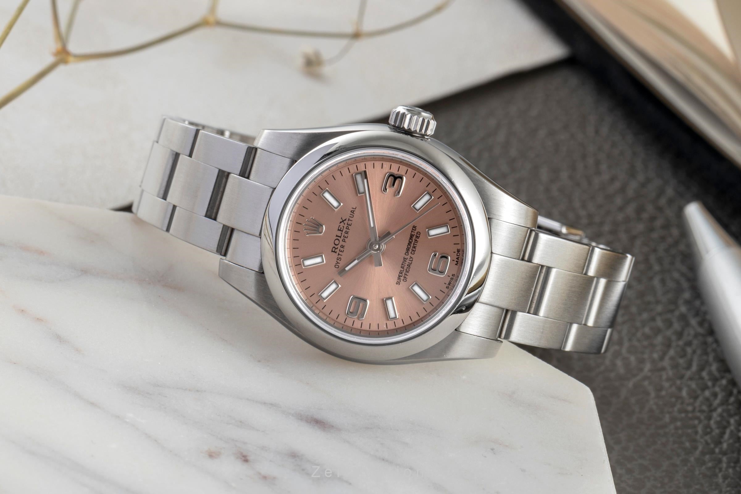 Rolex Oyster Perpetual acciaio automatismo orologio da donna 176200  [2502324]