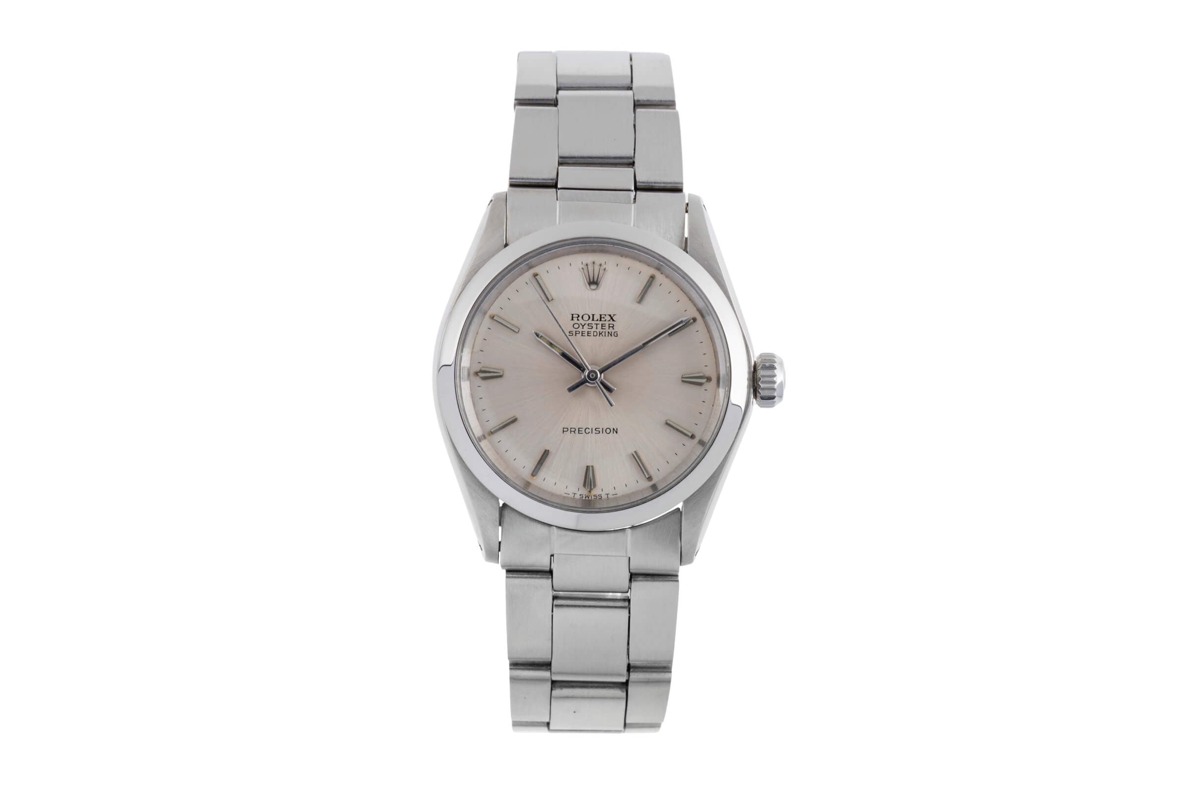 Rolex Precision acciaio carica manuale orologio da donna 6430 Vintage  [2502331]