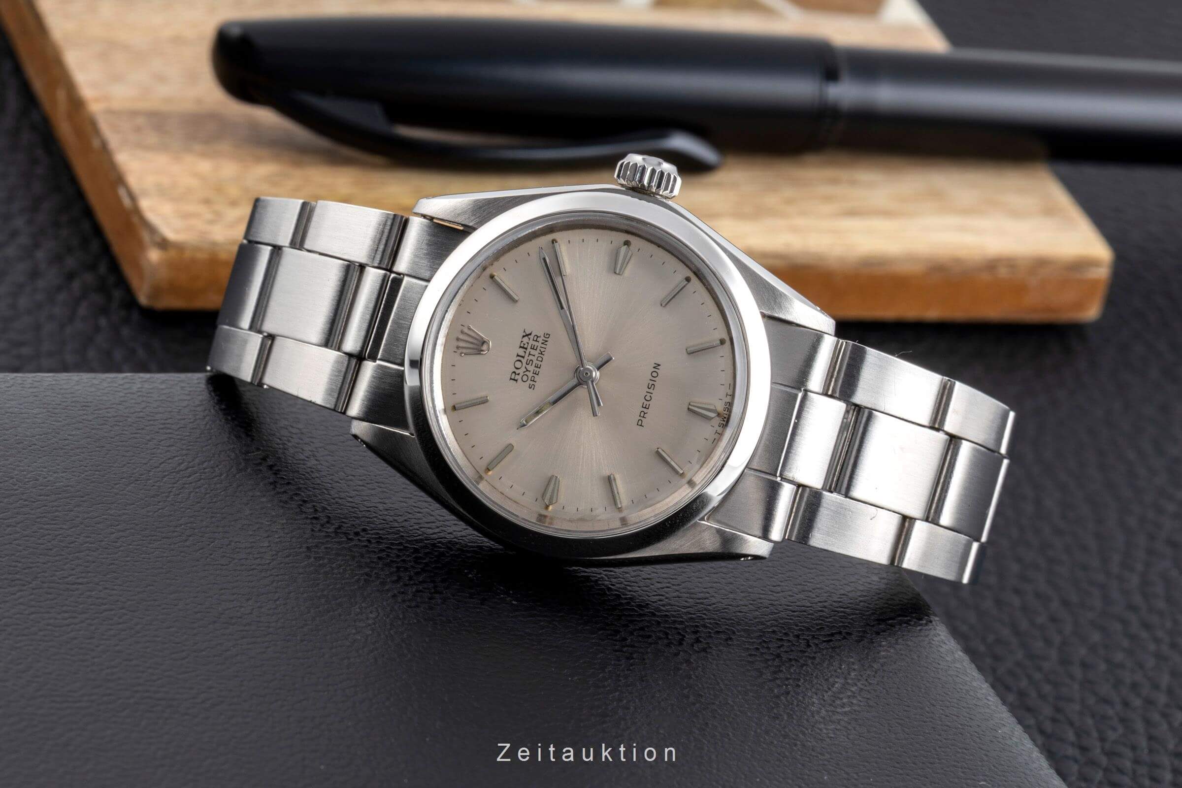 Rolex Precision acciaio carica manuale orologio da donna 6430 Vintage  [2502331]