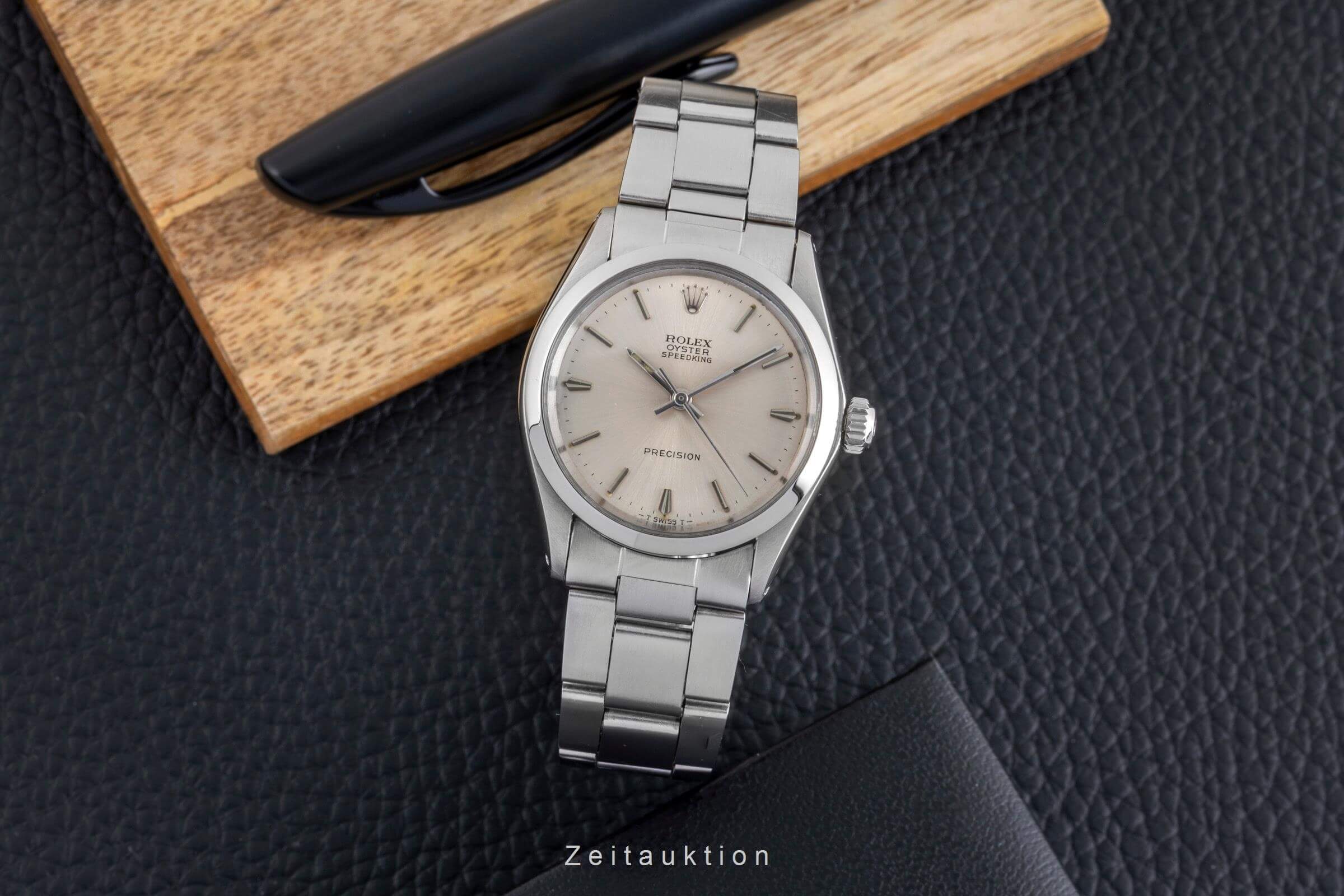 Rolex Precision acciaio carica manuale orologio da donna 6430 Vintage  [2502331]