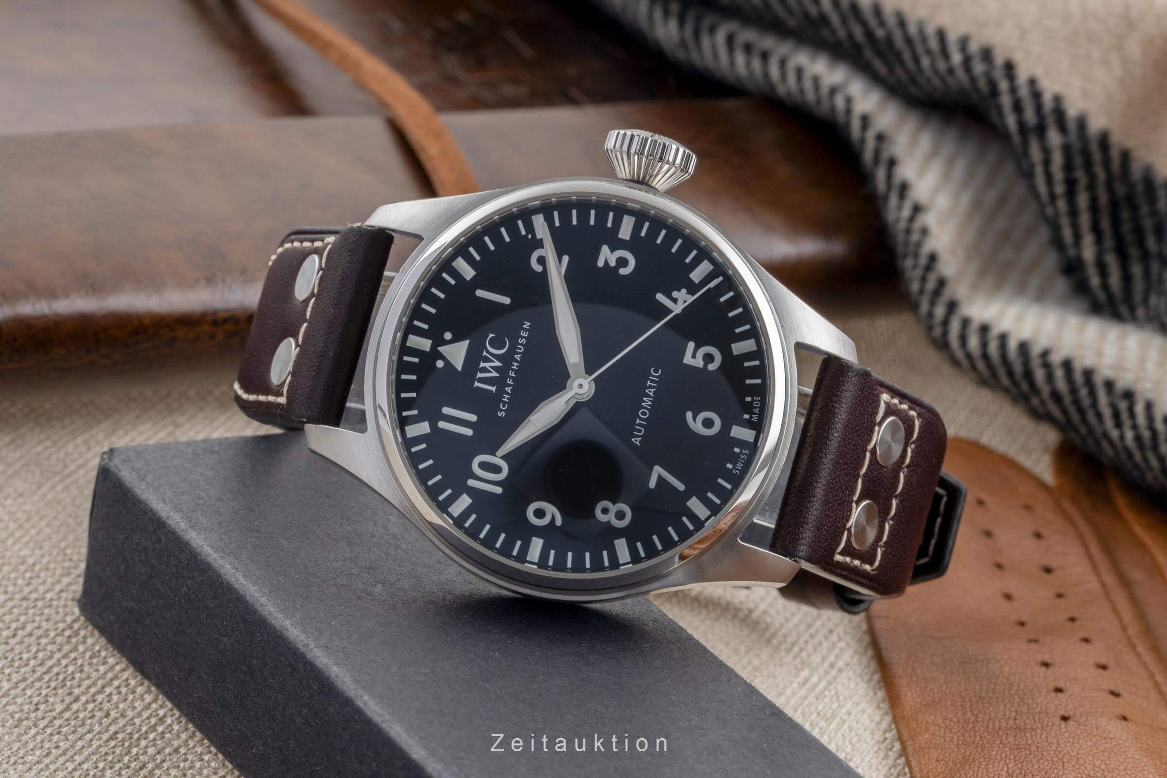 IWC Big Pilot acero automático reloj para caballeros IW329301 LP: 9600EUR  [2502335]