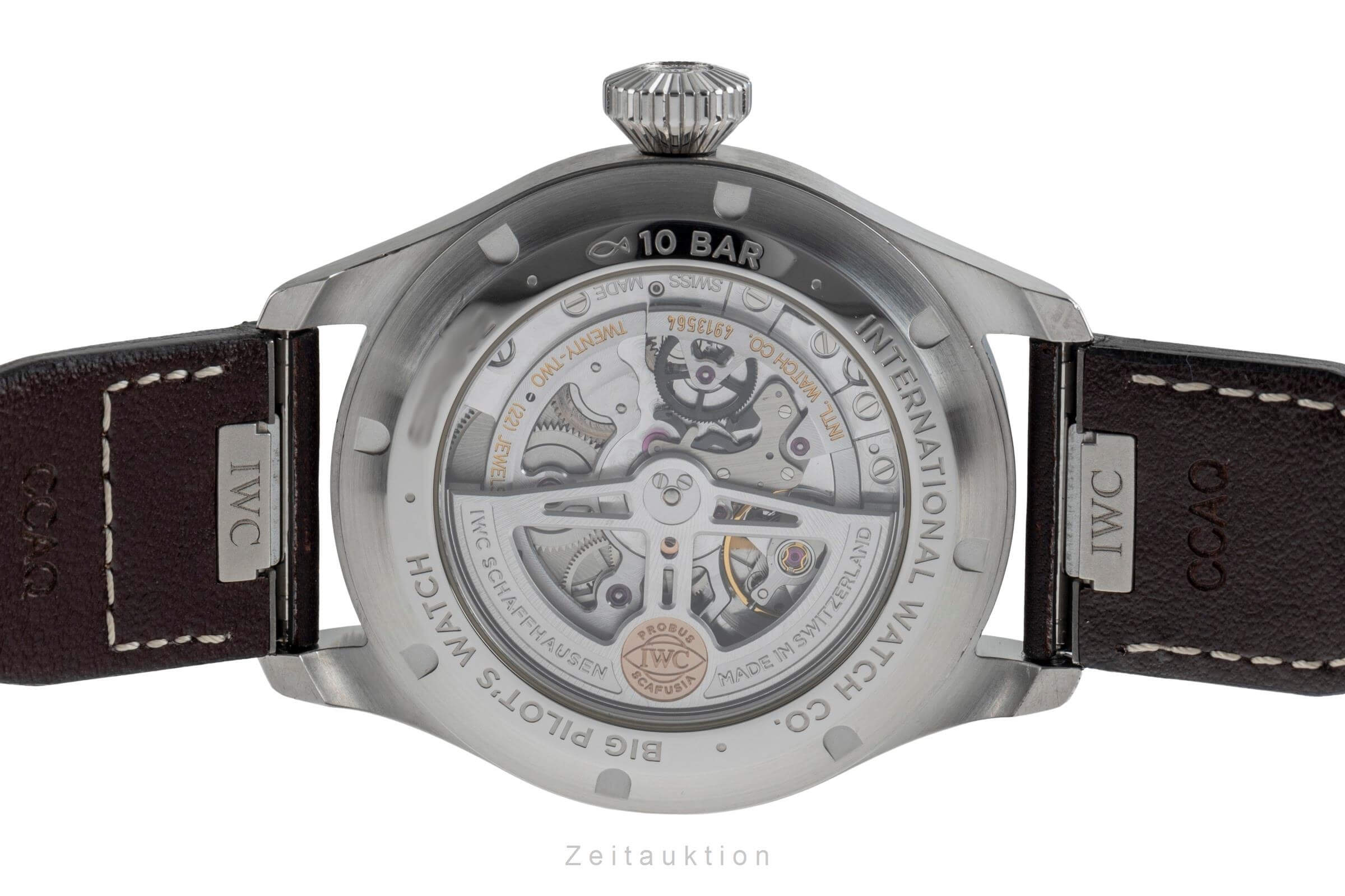 IWC Big Pilot acero automático reloj para caballeros IW329301 LP: 9600EUR  [2502335]