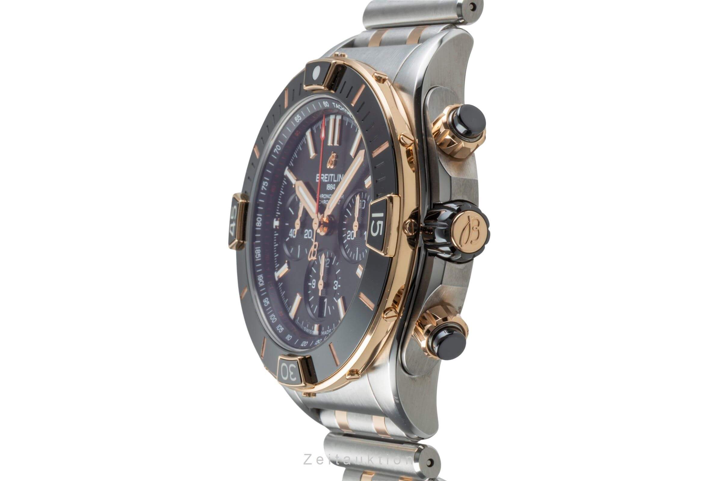 Breitling Chronomat cronografo acciaio / oro automatismo orologio da uomo UB0136251B1U1 LP: 15200EUR  [2502336]