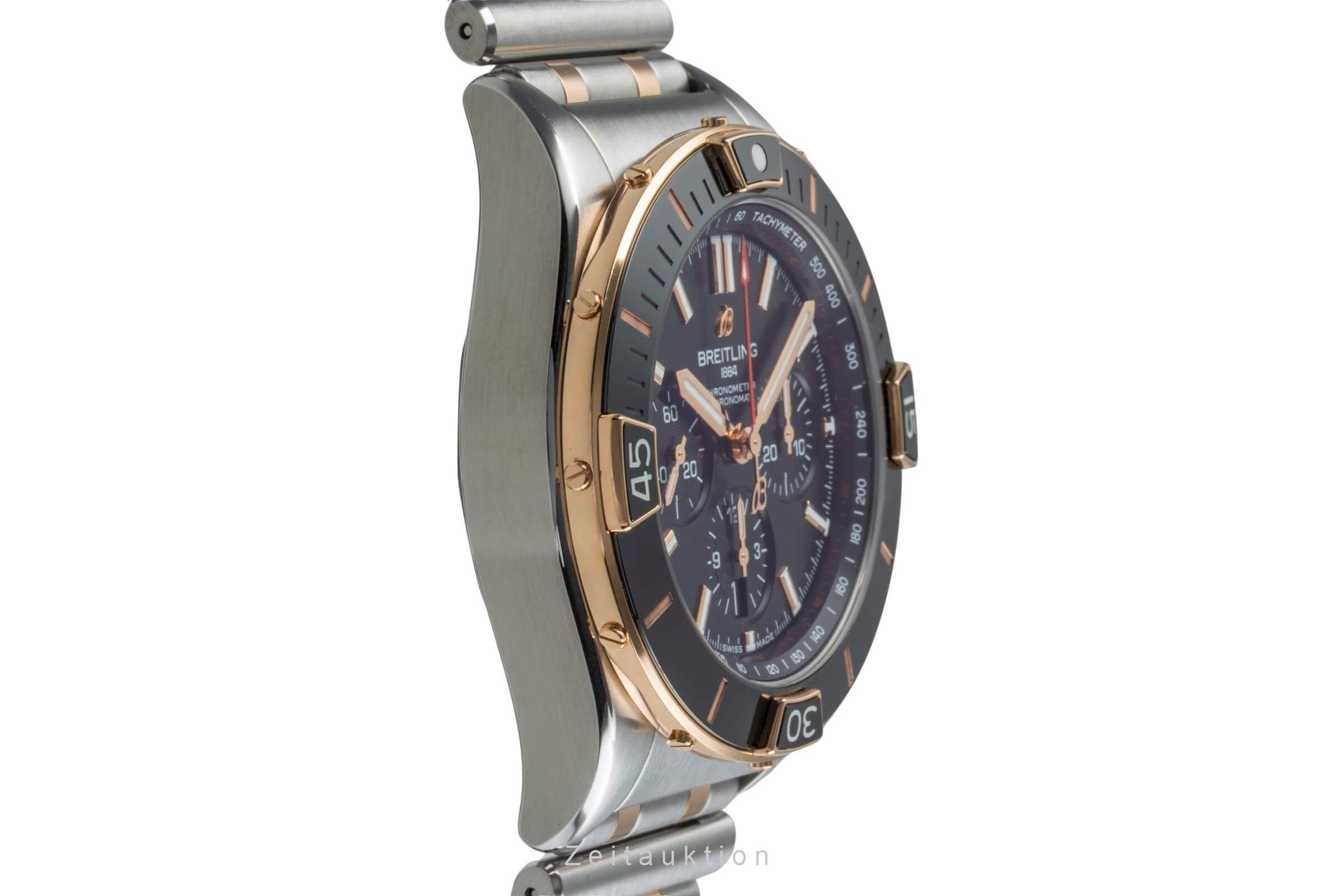 Breitling Chronomat cronografo acciaio / oro automatismo orologio da uomo UB0136251B1U1 LP: 15200EUR  [2502336]