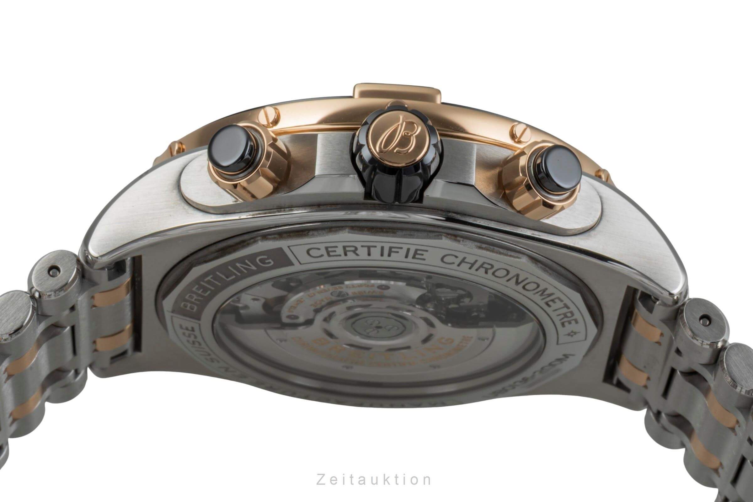 Breitling Chronomat cronografo acciaio / oro automatismo orologio da uomo UB0136251B1U1 LP: 15200EUR  [2502336]