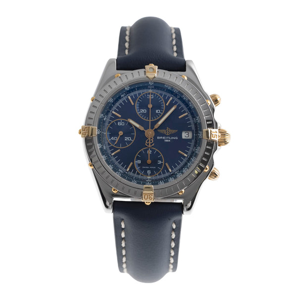 Breitling Chronomat chronographe acier / or  automatique montre pour hommes B13050  [2502340]