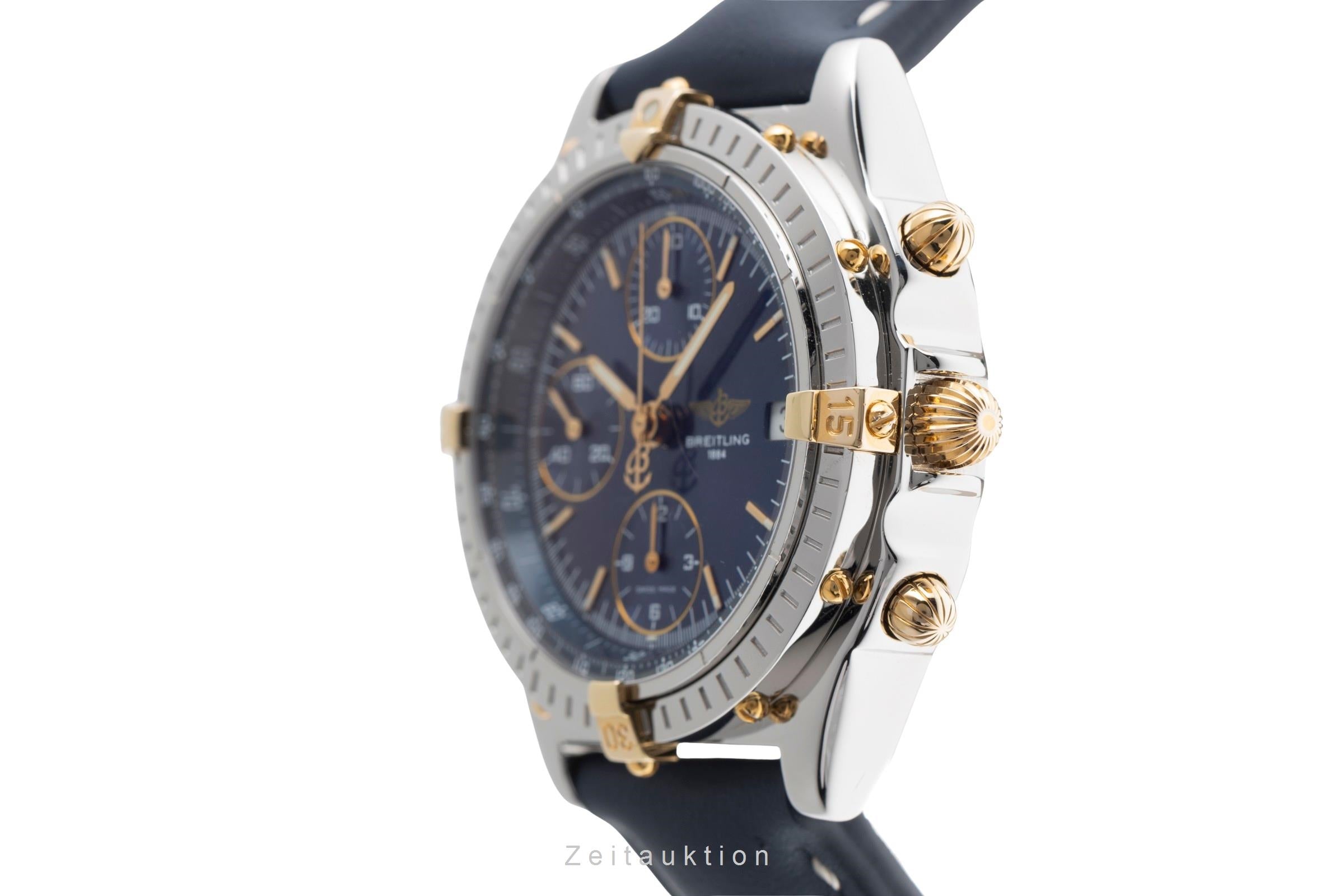 Breitling Chronomat chronographe acier / or  automatique montre pour hommes B13050  [2502340]