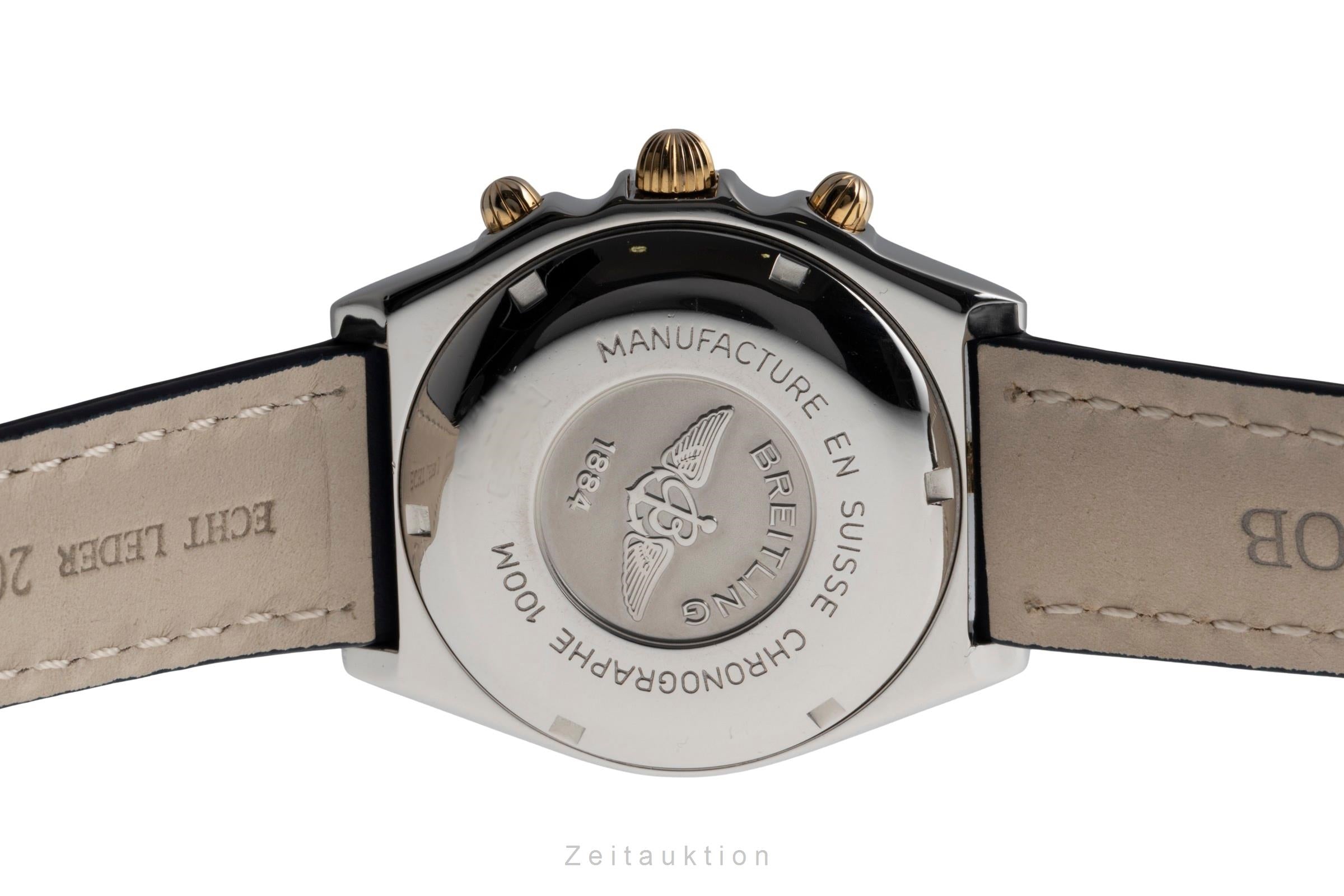 Breitling Chronomat chronographe acier / or  automatique montre pour hommes B13050  [2502340]